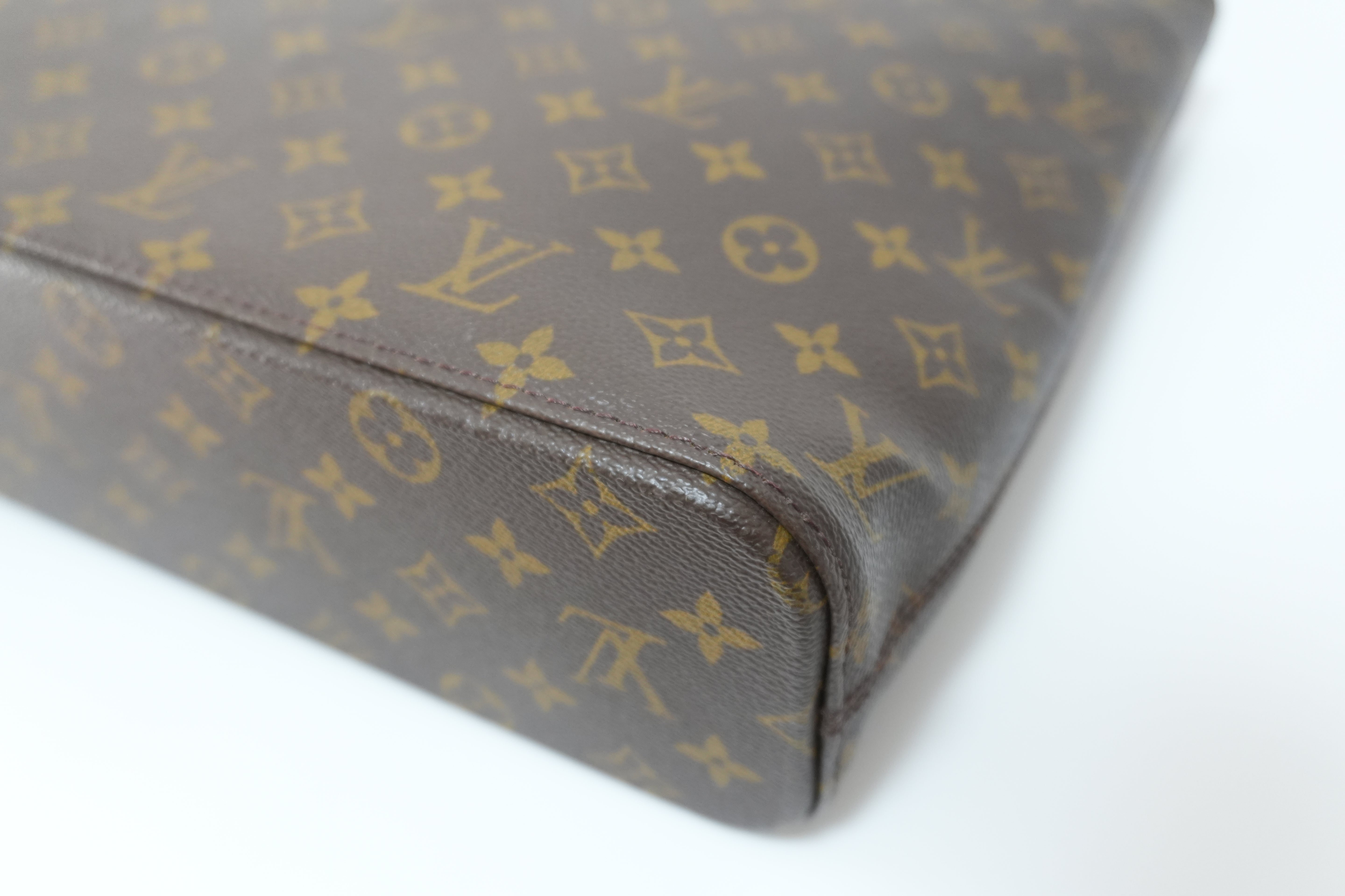 Louis Vuitton Monogram Luco Shoulder Tote Bag Used