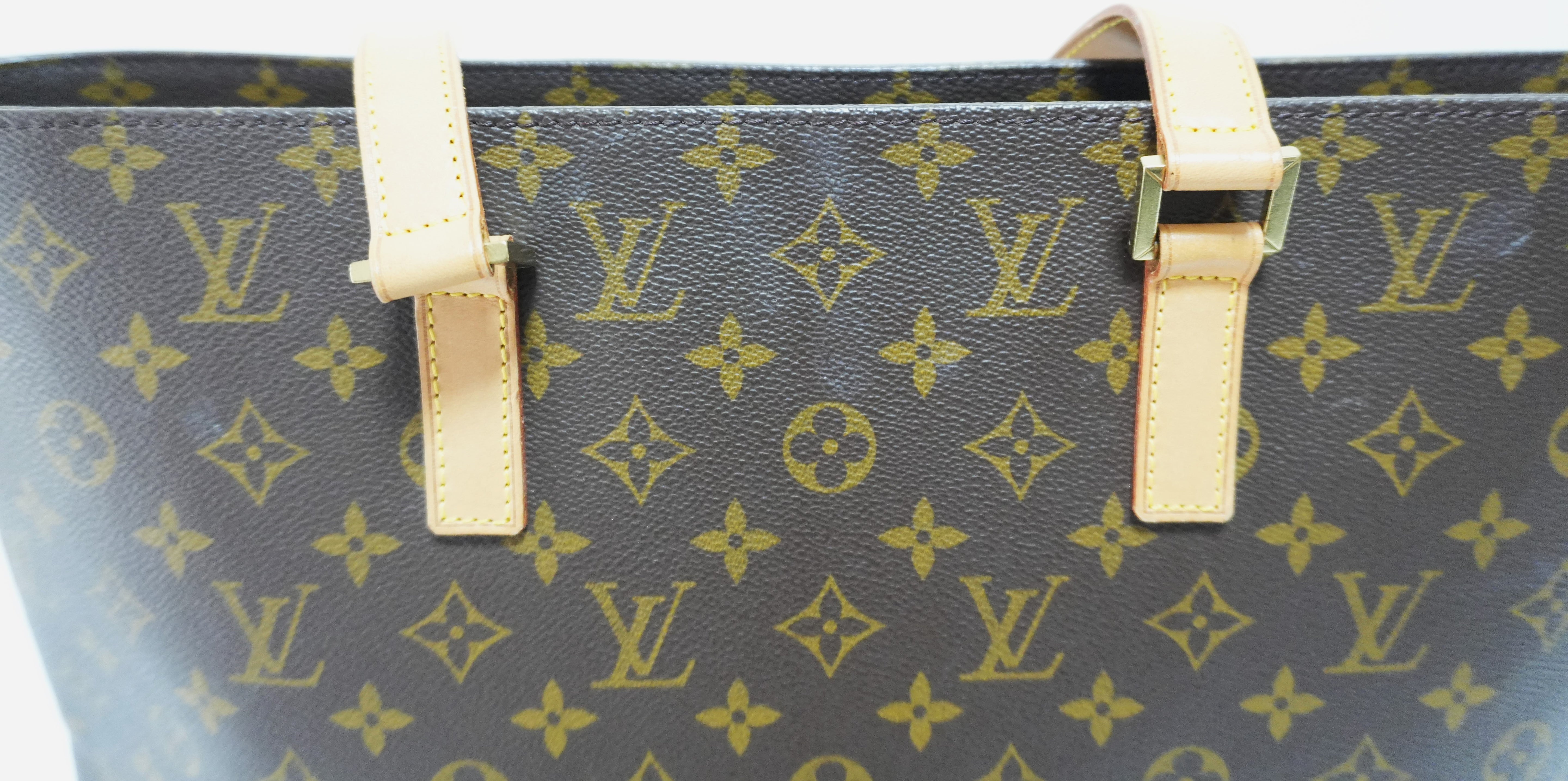 Louis Vuitton Monogram Luco Shoulder Tote Bag Used