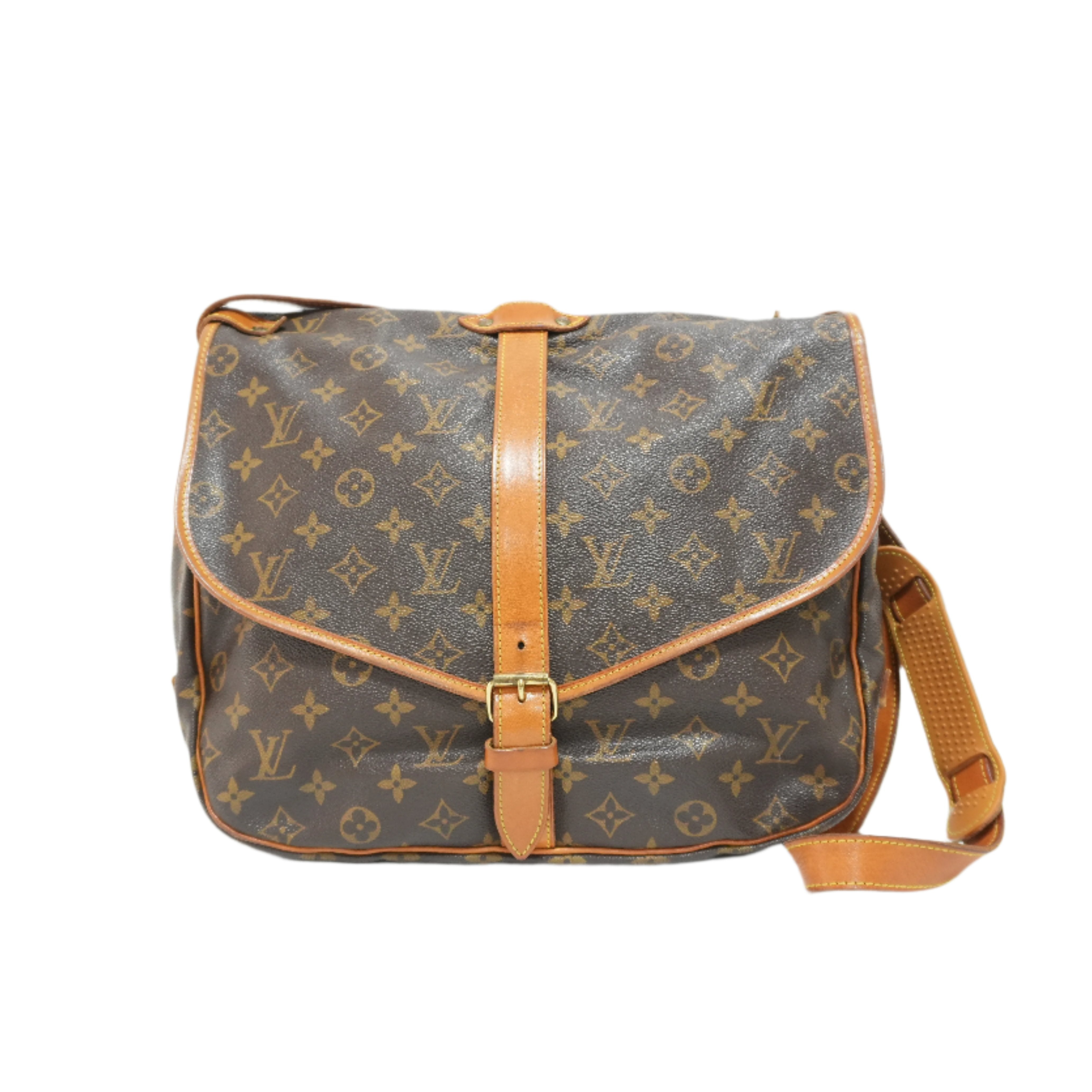 Louis Vuitton Monogram Saumur 35 Shoulder Bag Used