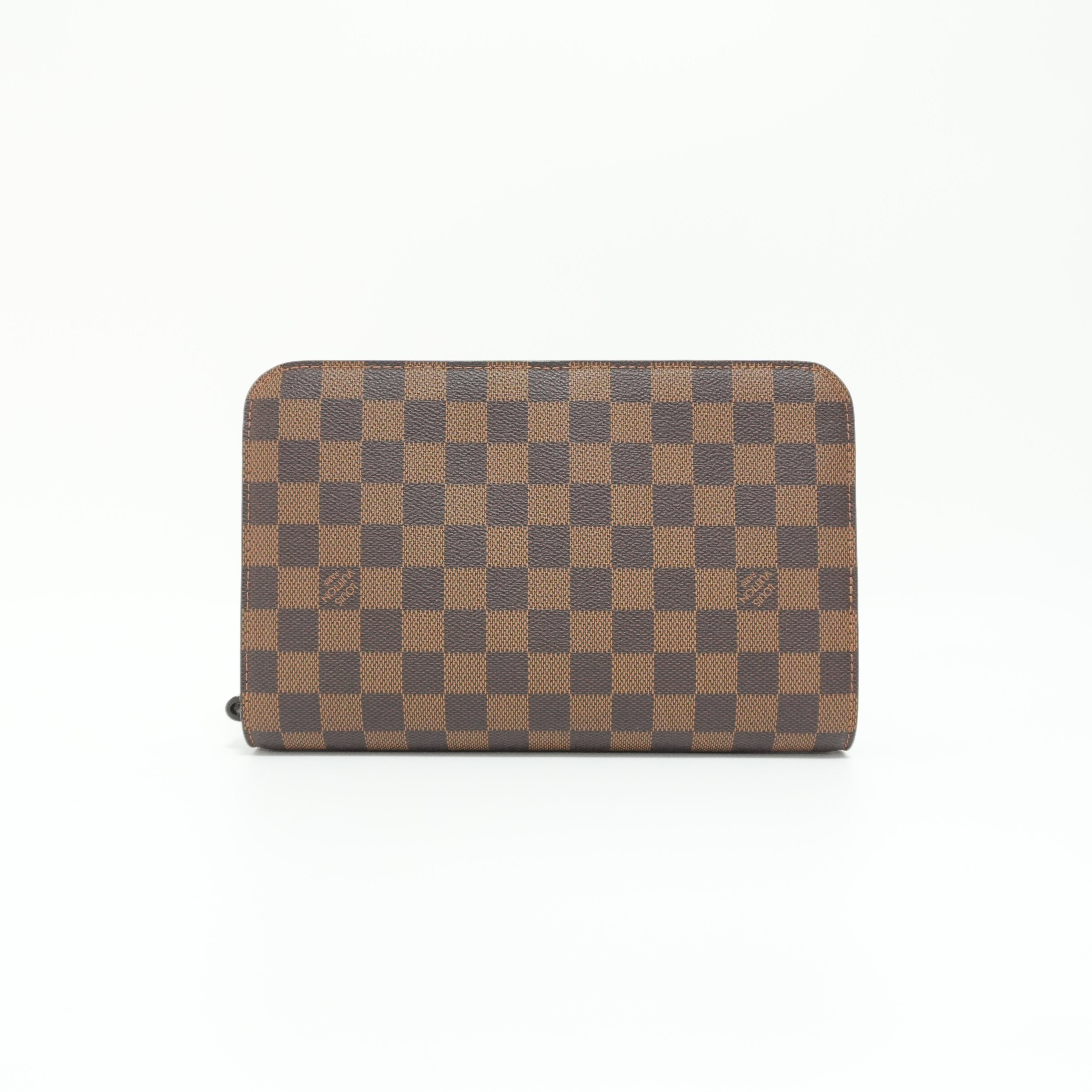 Louis Vuitton Damier Ebene Clutch Used