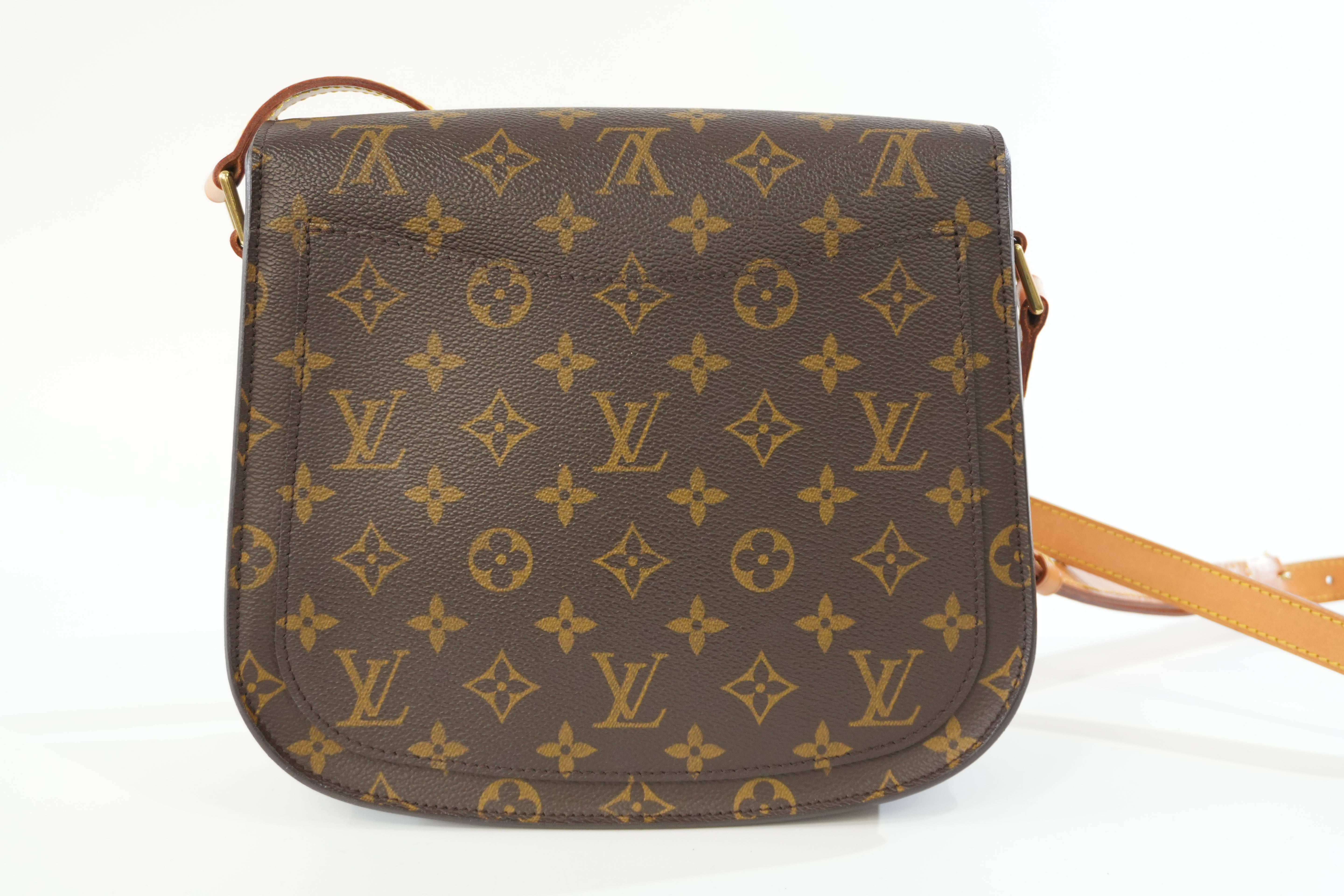 Pre-owned Louis Vuitton Monogram Saint Cloud GM Shoulder Bag Used