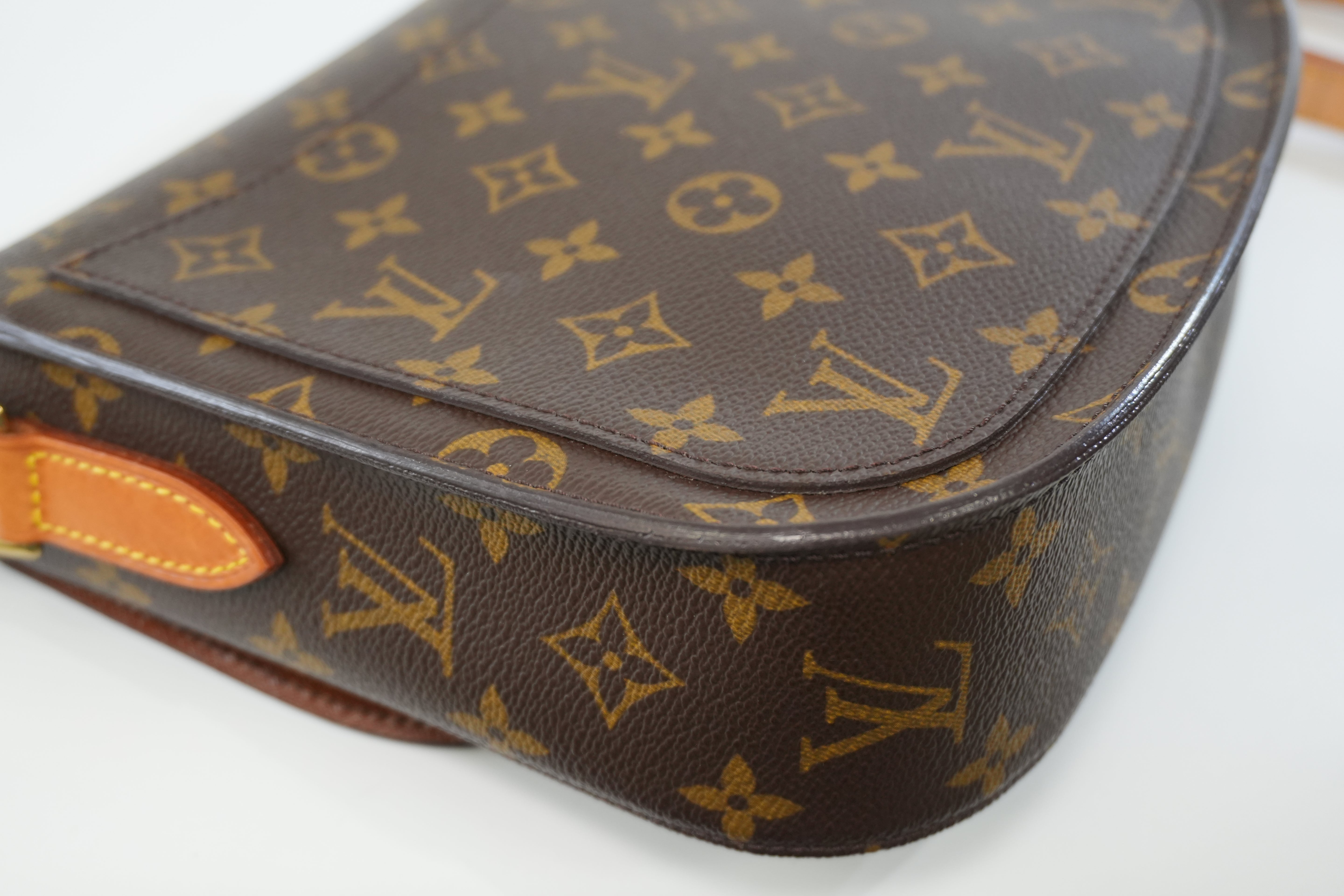 Pre-owned Louis Vuitton Monogram Saint Cloud GM Shoulder Bag Used