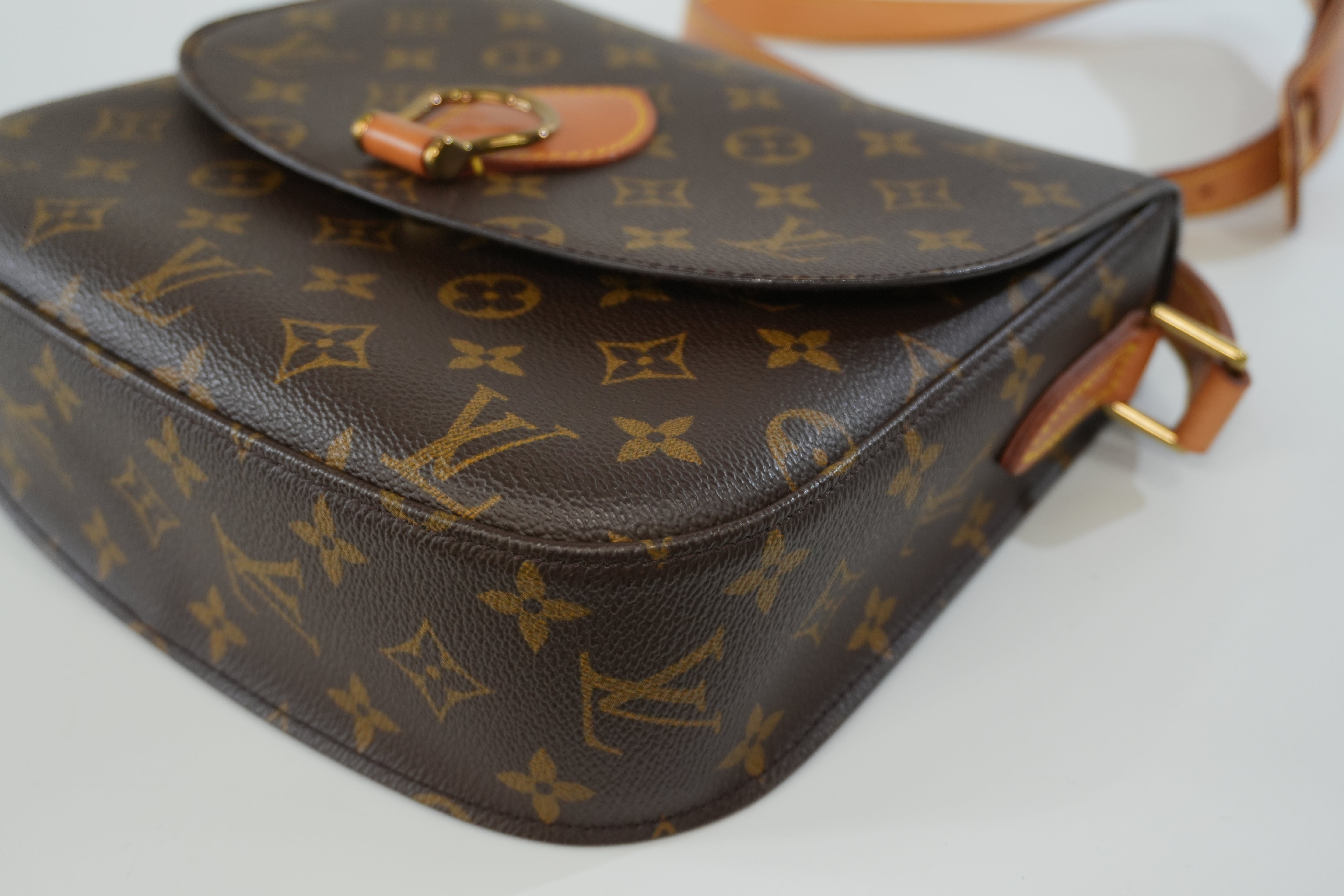 Pre-owned Louis Vuitton Monogram Saint Cloud GM Shoulder Bag Used