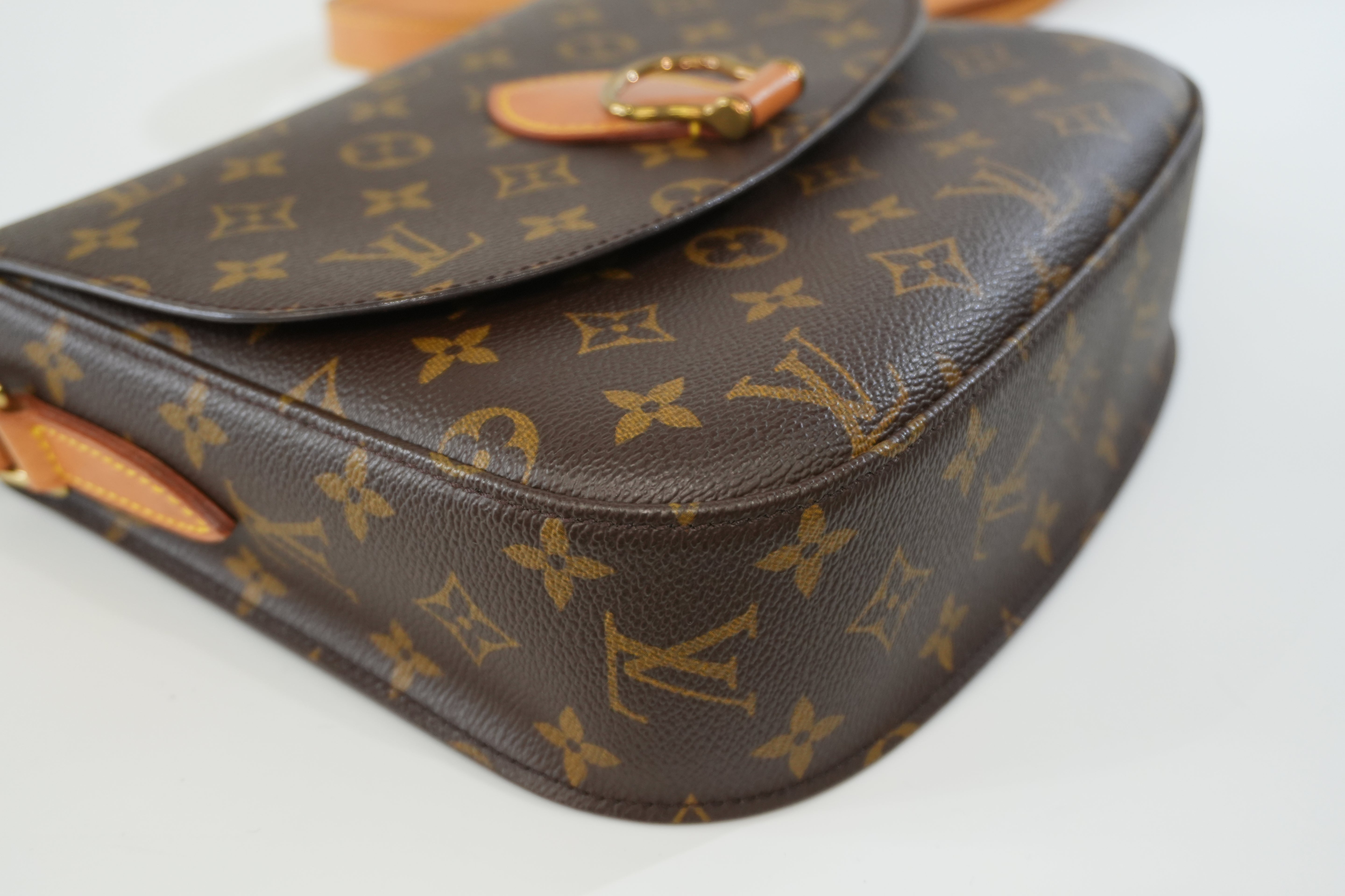 Pre-owned Louis Vuitton Monogram Saint Cloud GM Shoulder Bag Used