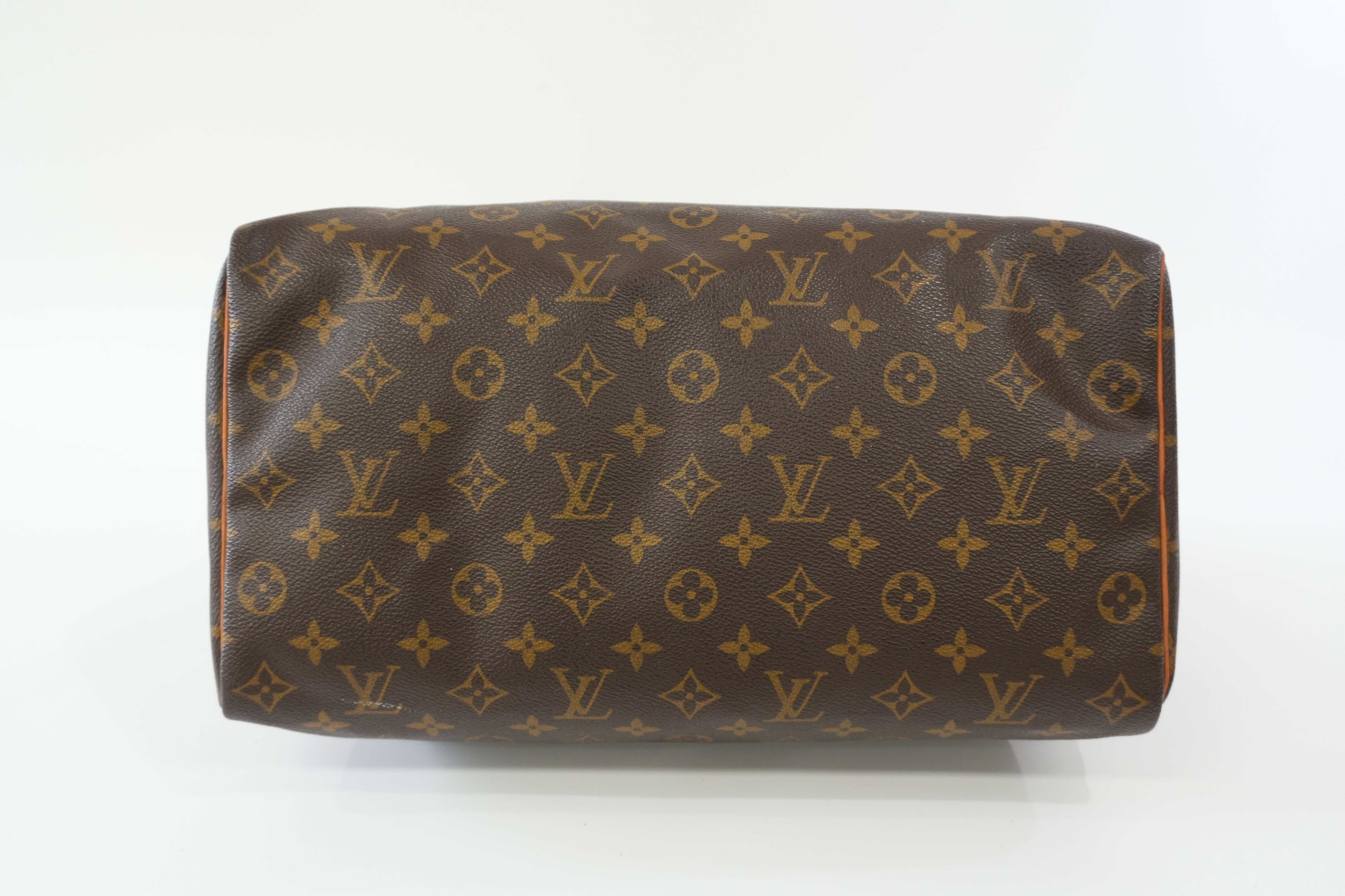 Pre-owned Louis Vuitton Monogram Speedy 35 Handbag Used