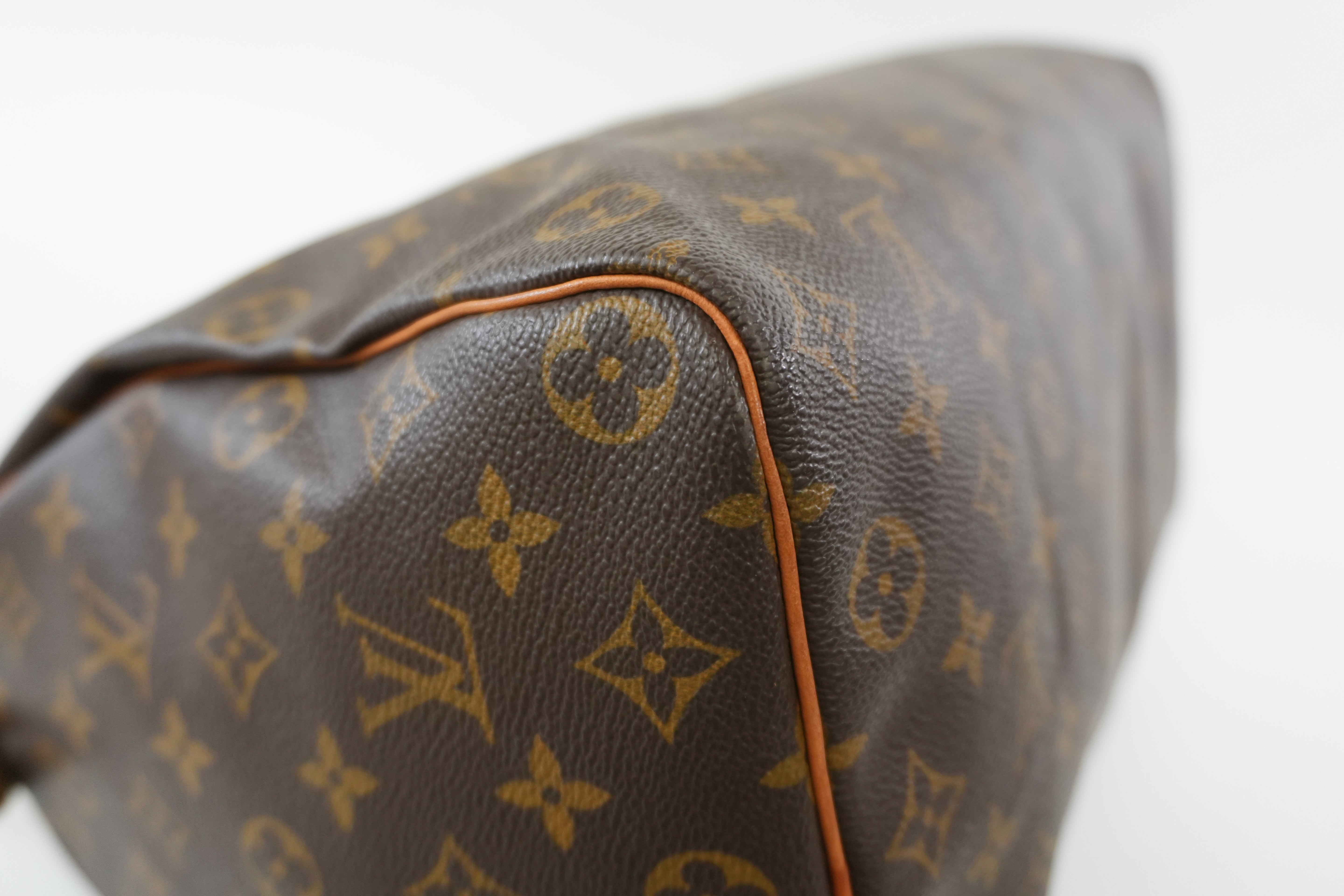 Pre-owned Louis Vuitton Monogram Speedy 35 Handbag Used