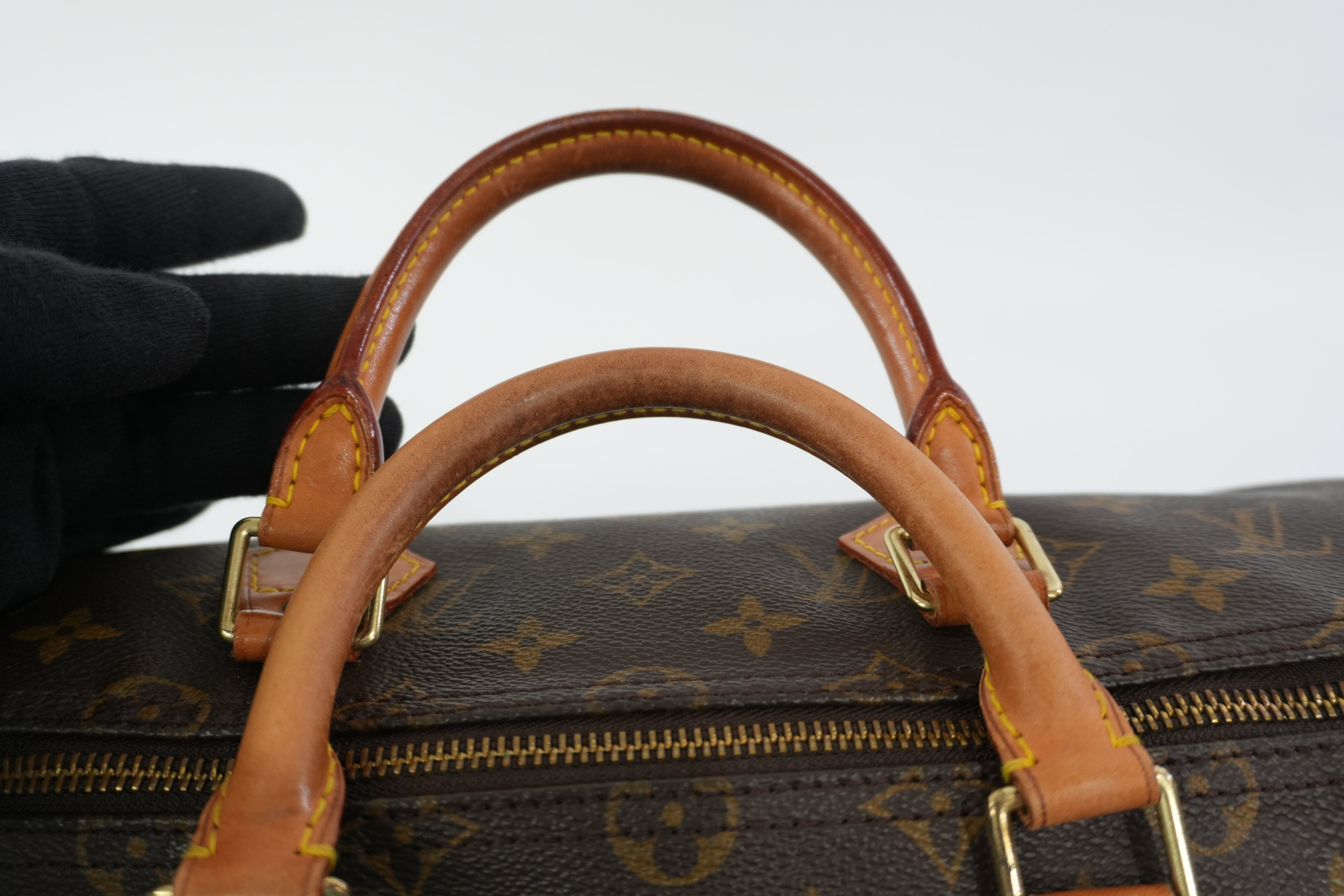 Pre-owned Louis Vuitton Monogram Speedy 35 Handbag Used