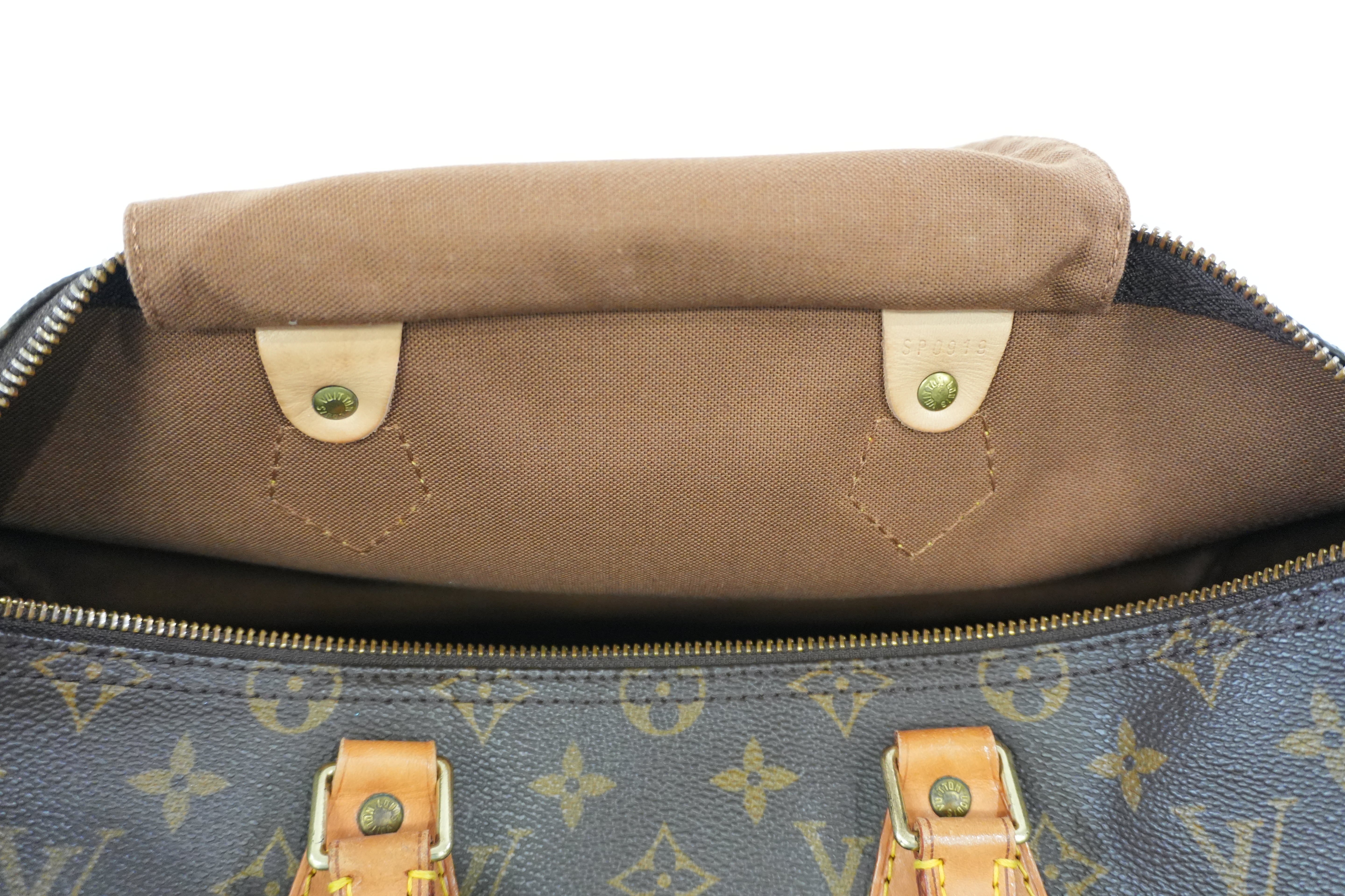 Pre-owned Louis Vuitton Monogram Speedy 35 Handbag Used