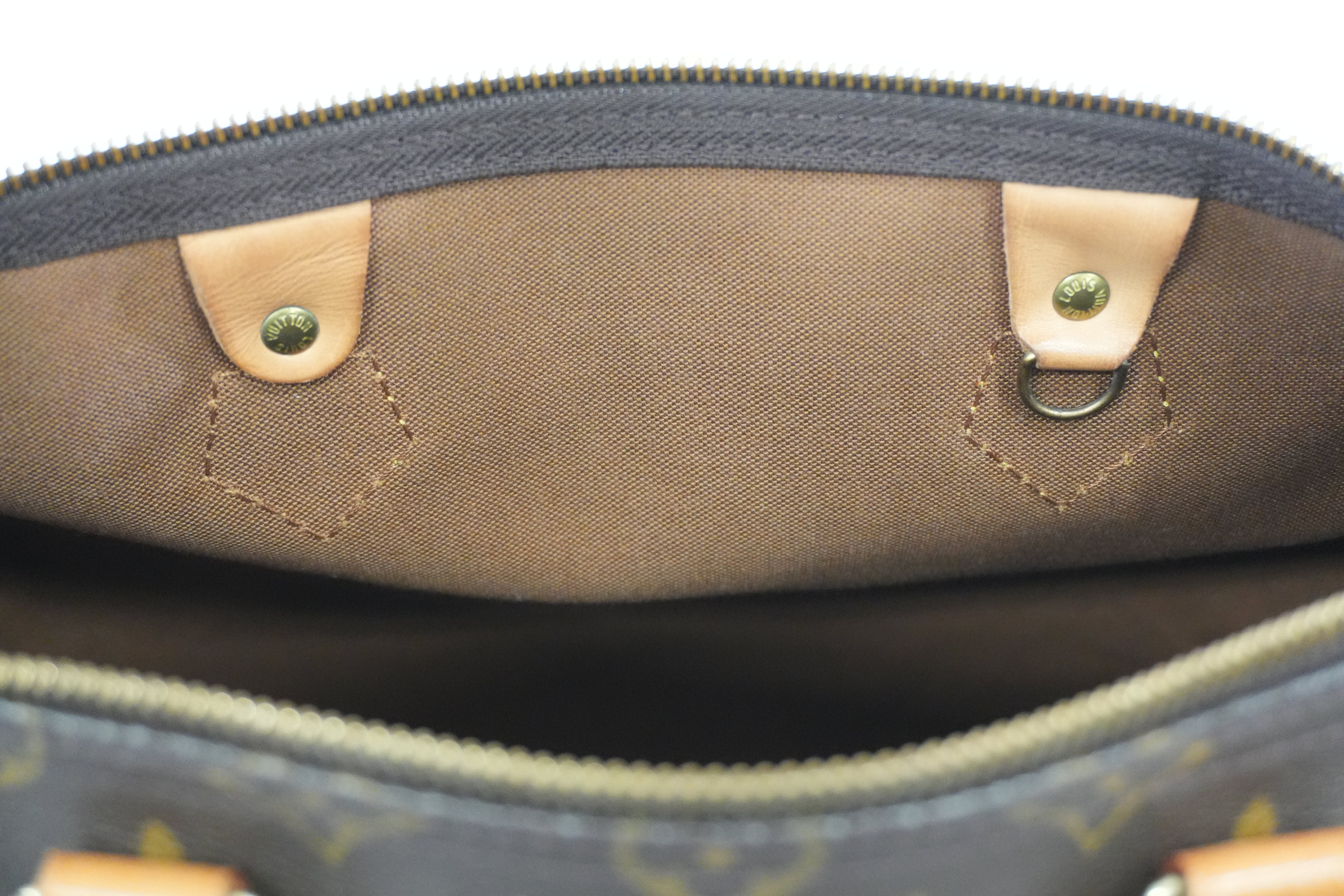 Pre-owned Louis Vuitton Monogram Speedy 35 Handbag Used