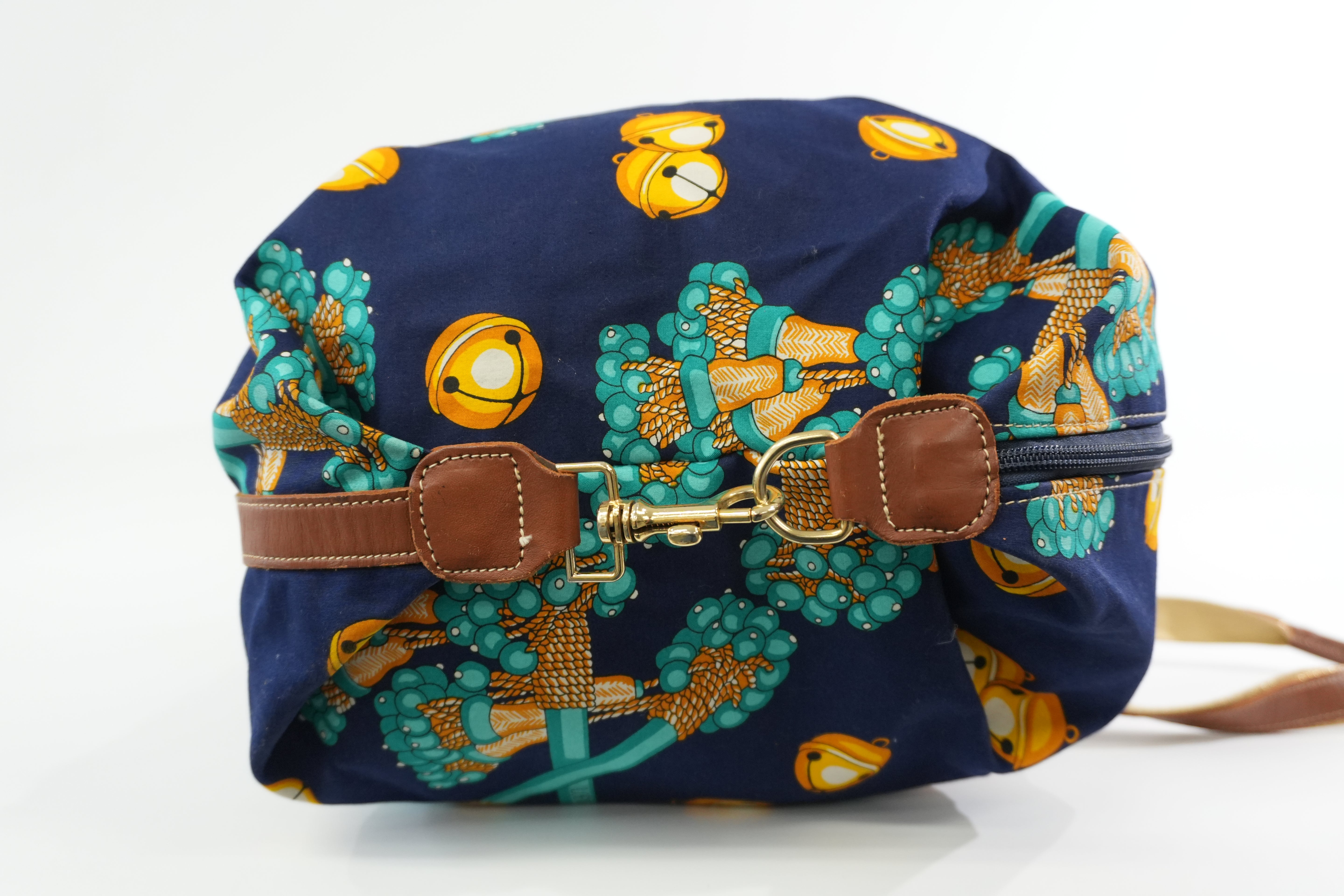 Pre-owned Loewe Fabric Travel Bag Multicolor Used