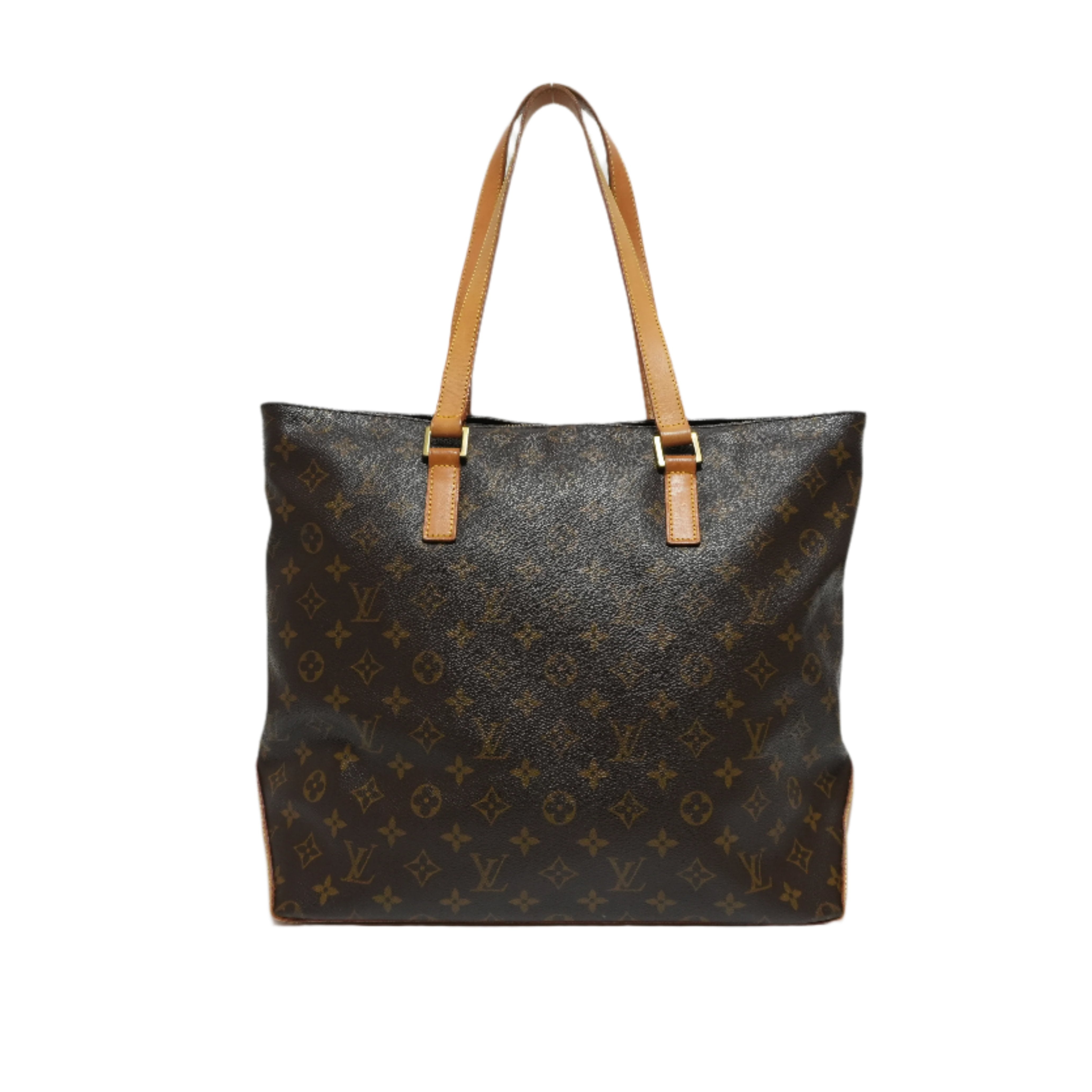 Louis Vuitton Monogram Cabas Mezzo Shoulder Tote Bag Used