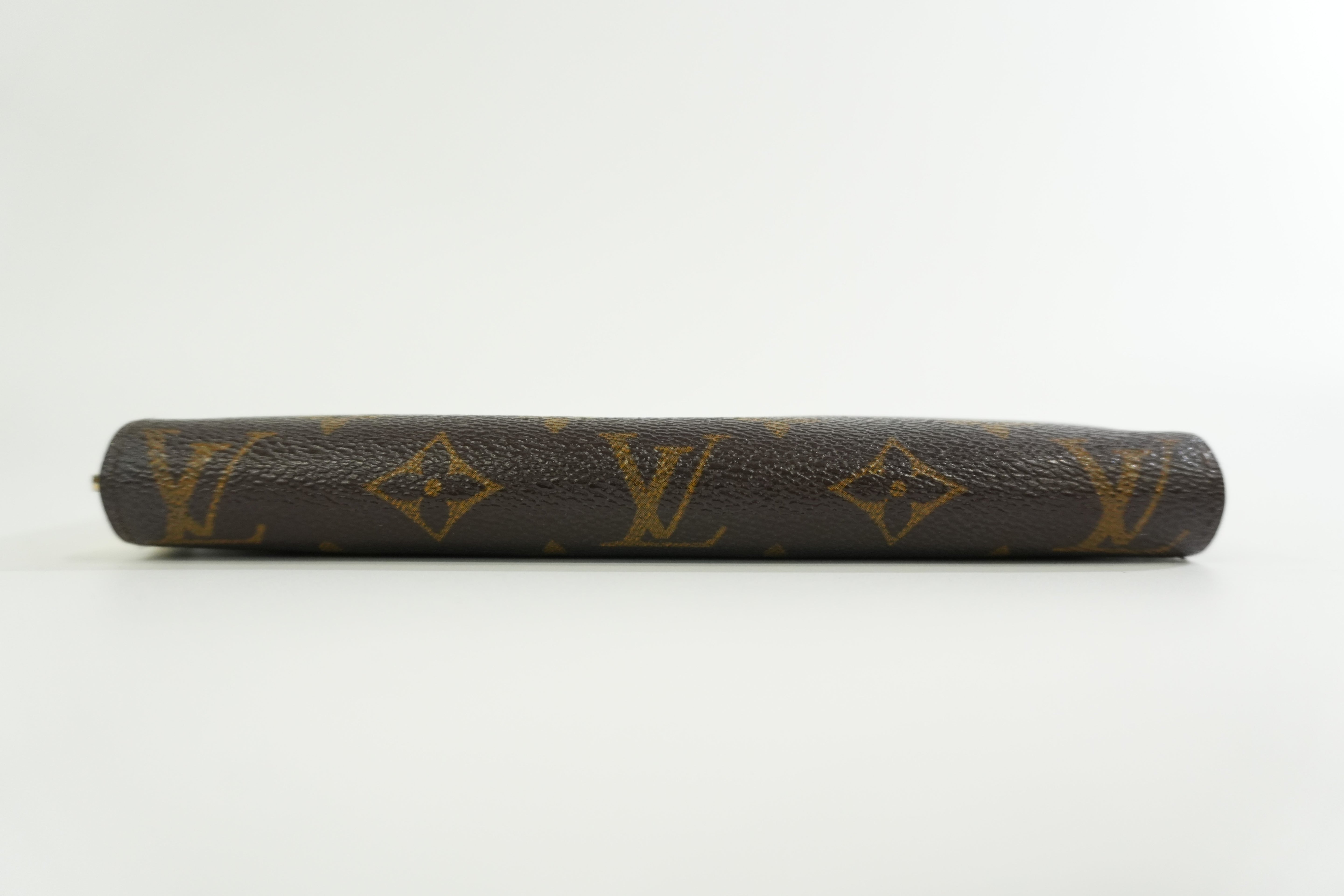 Louis Vuitton Monogram Zippy Wallet Used