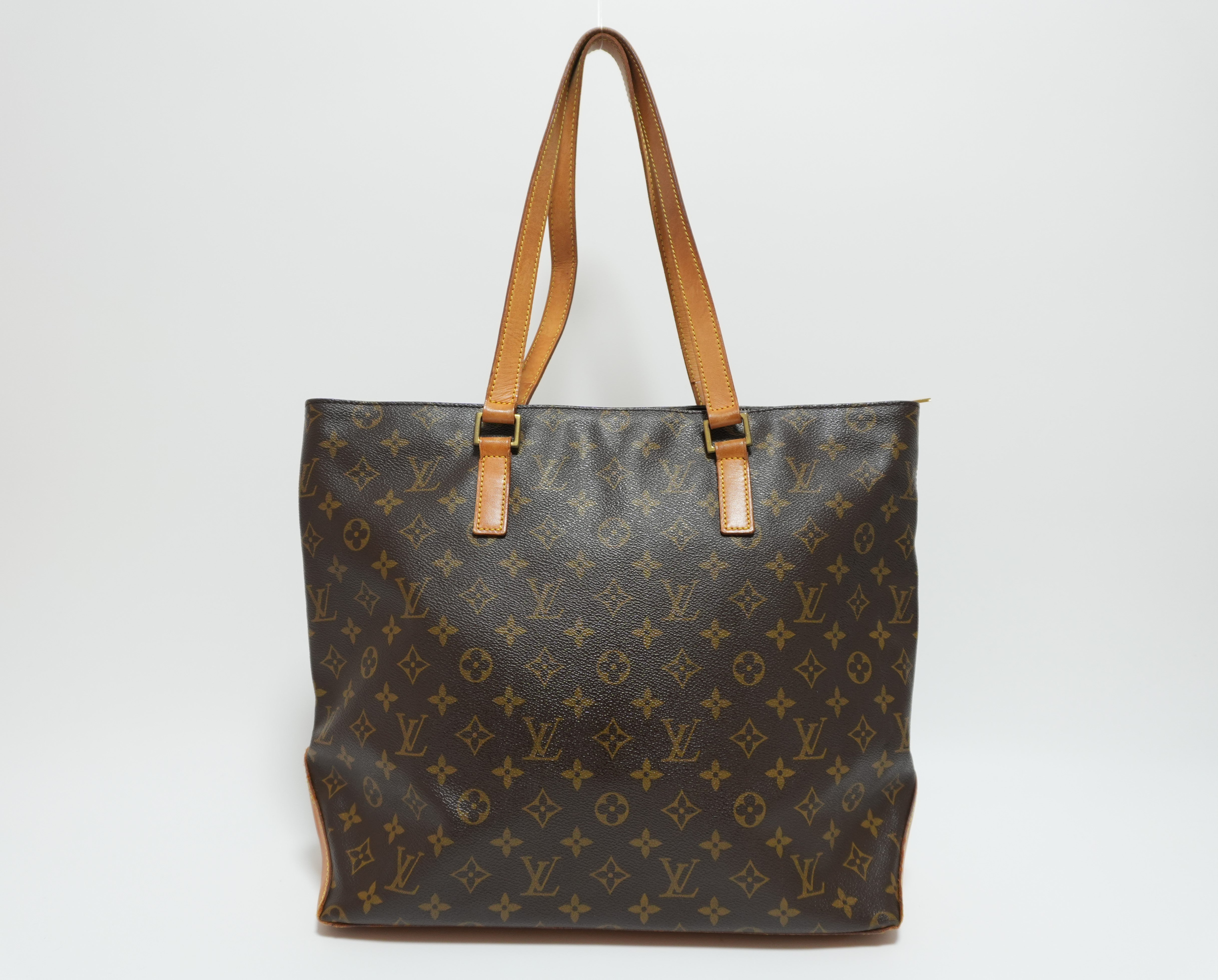 Louis Vuitton Monogram Cabas Mezzo Tote Bag Used