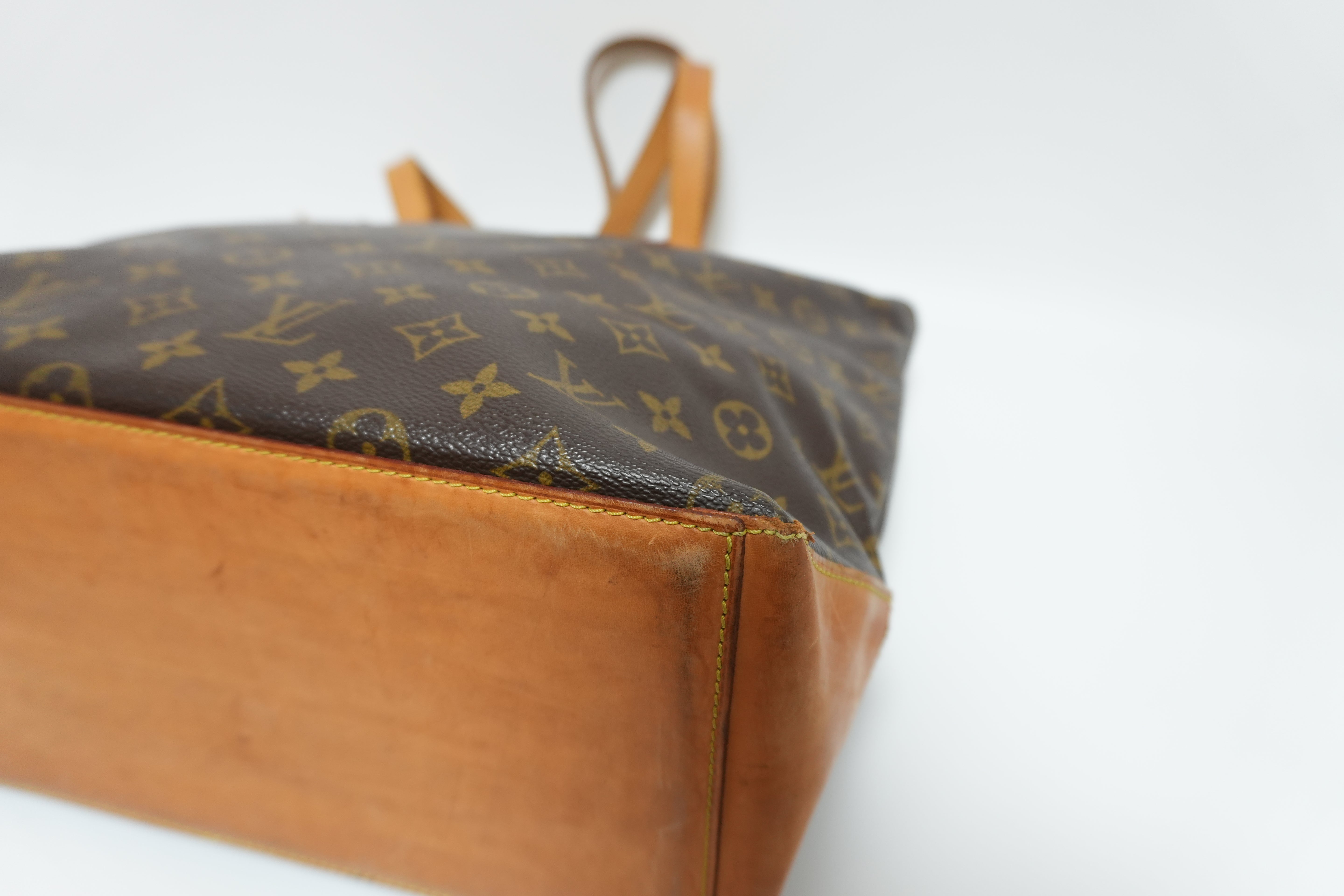 Louis Vuitton Monogram Cabas Mezzo Tote Bag Used