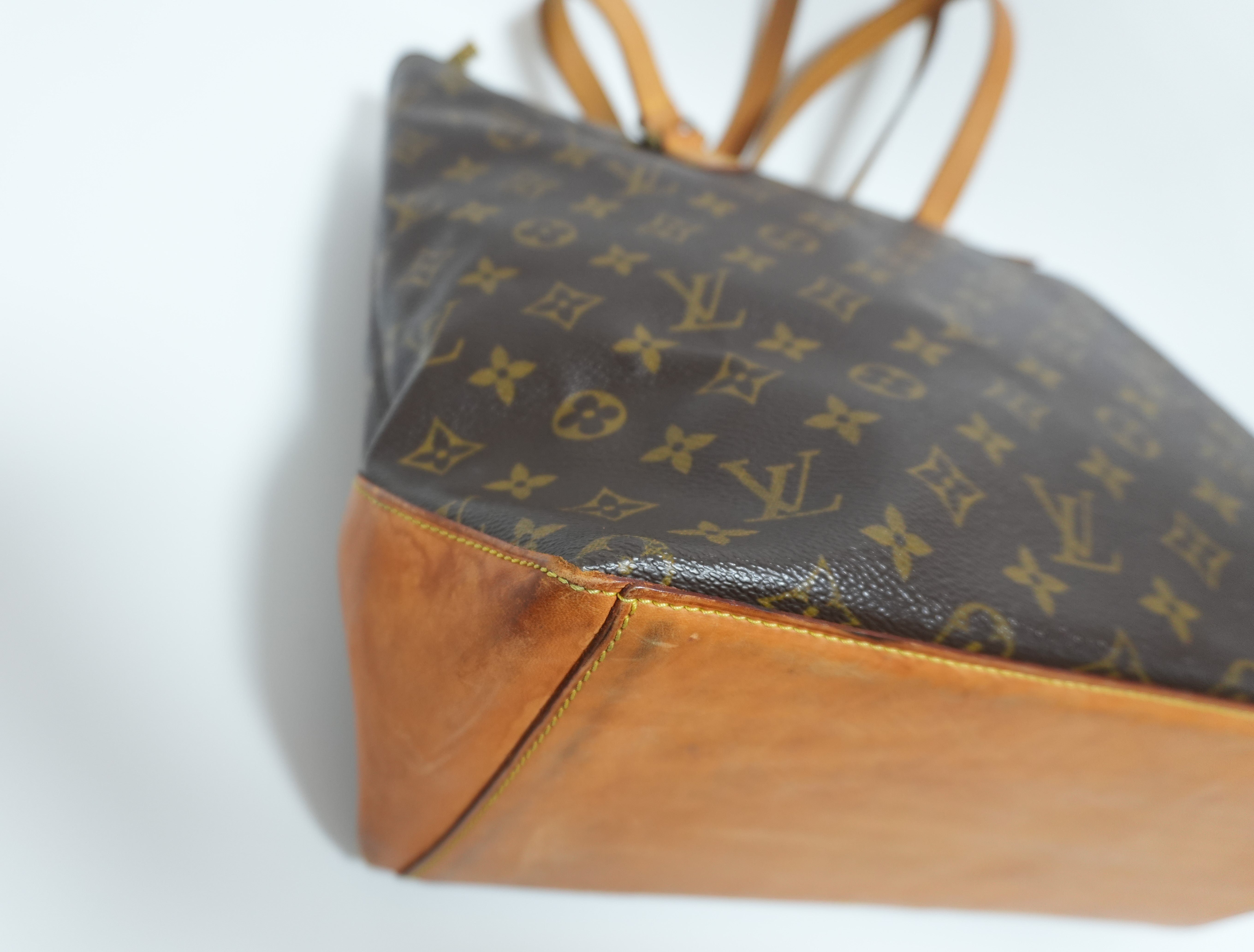 Louis Vuitton Monogram Cabas Mezzo Tote Bag Used