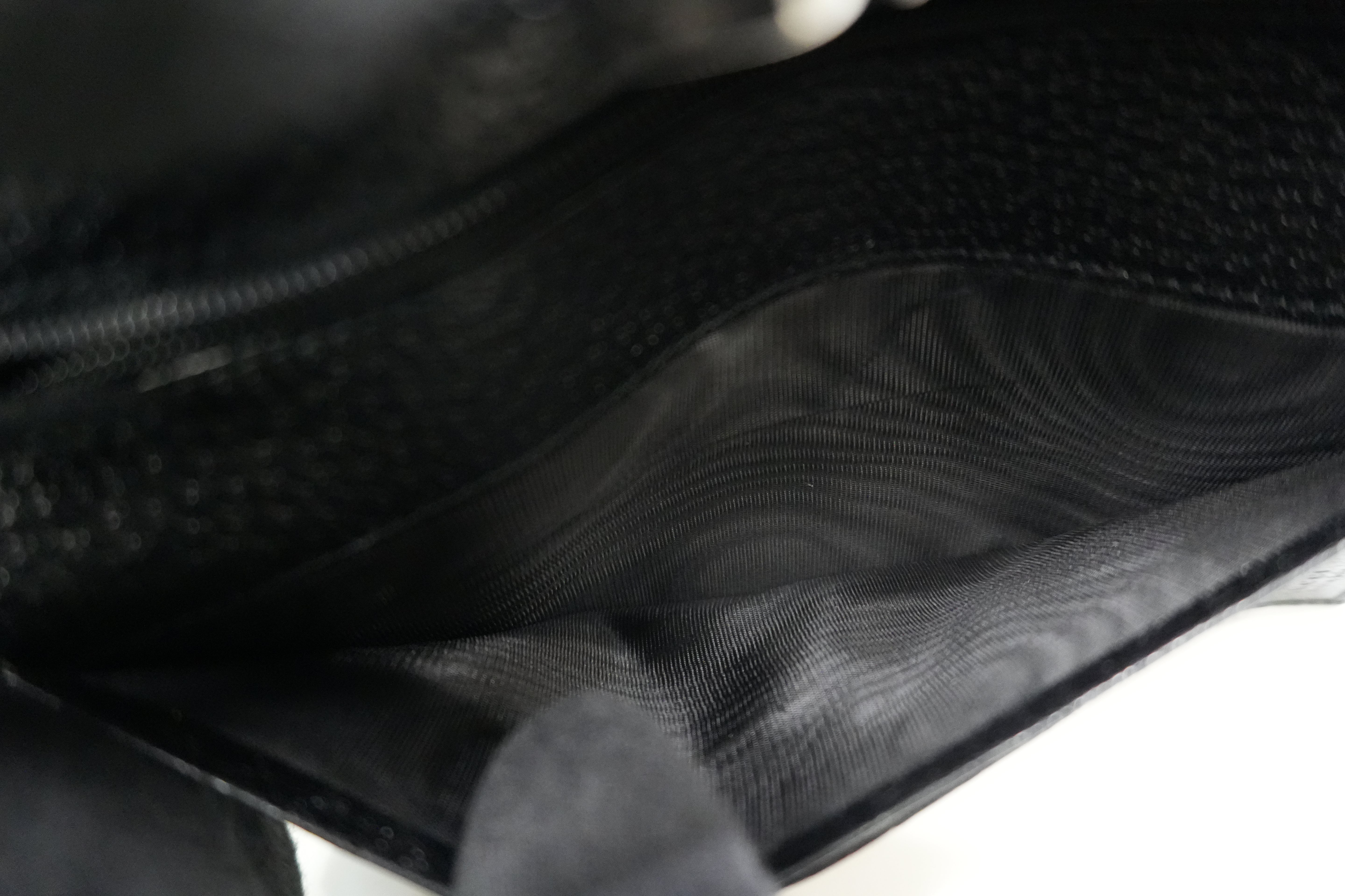 Gucci Canvas Long Wallet Black Used