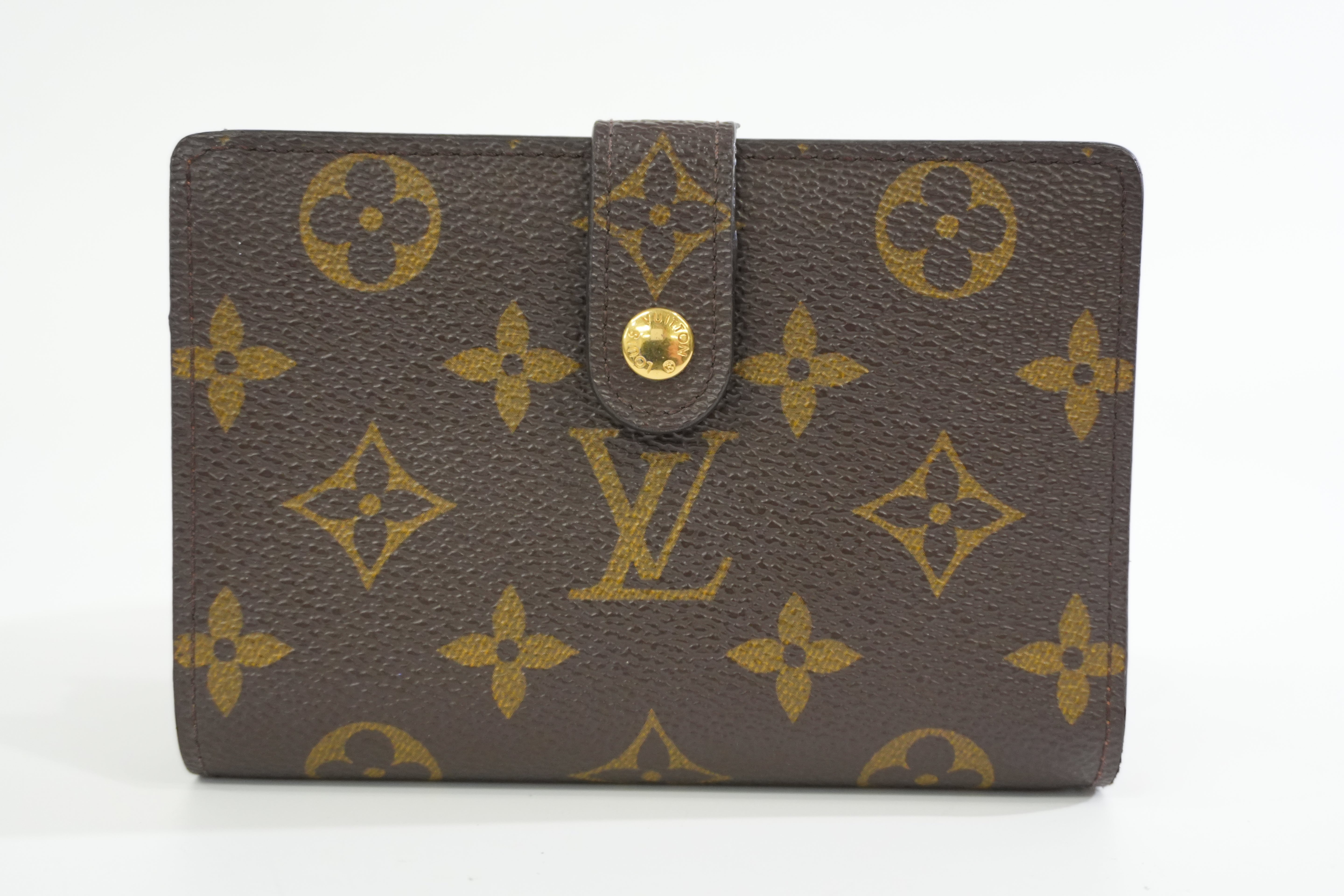 Louis Vuitton Monogram Kisslock Wallet Used