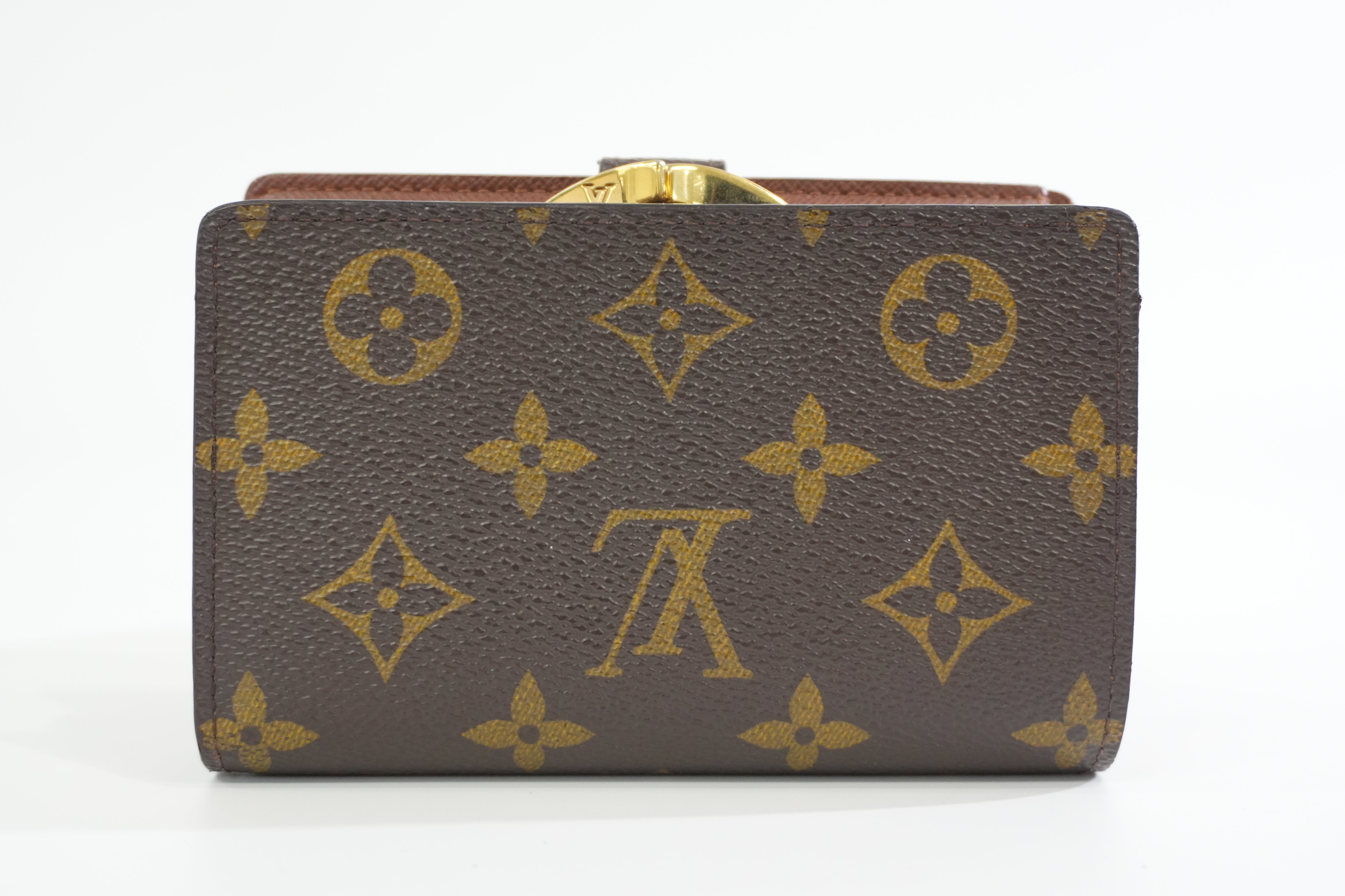 Louis Vuitton Monogram Kisslock Wallet Used