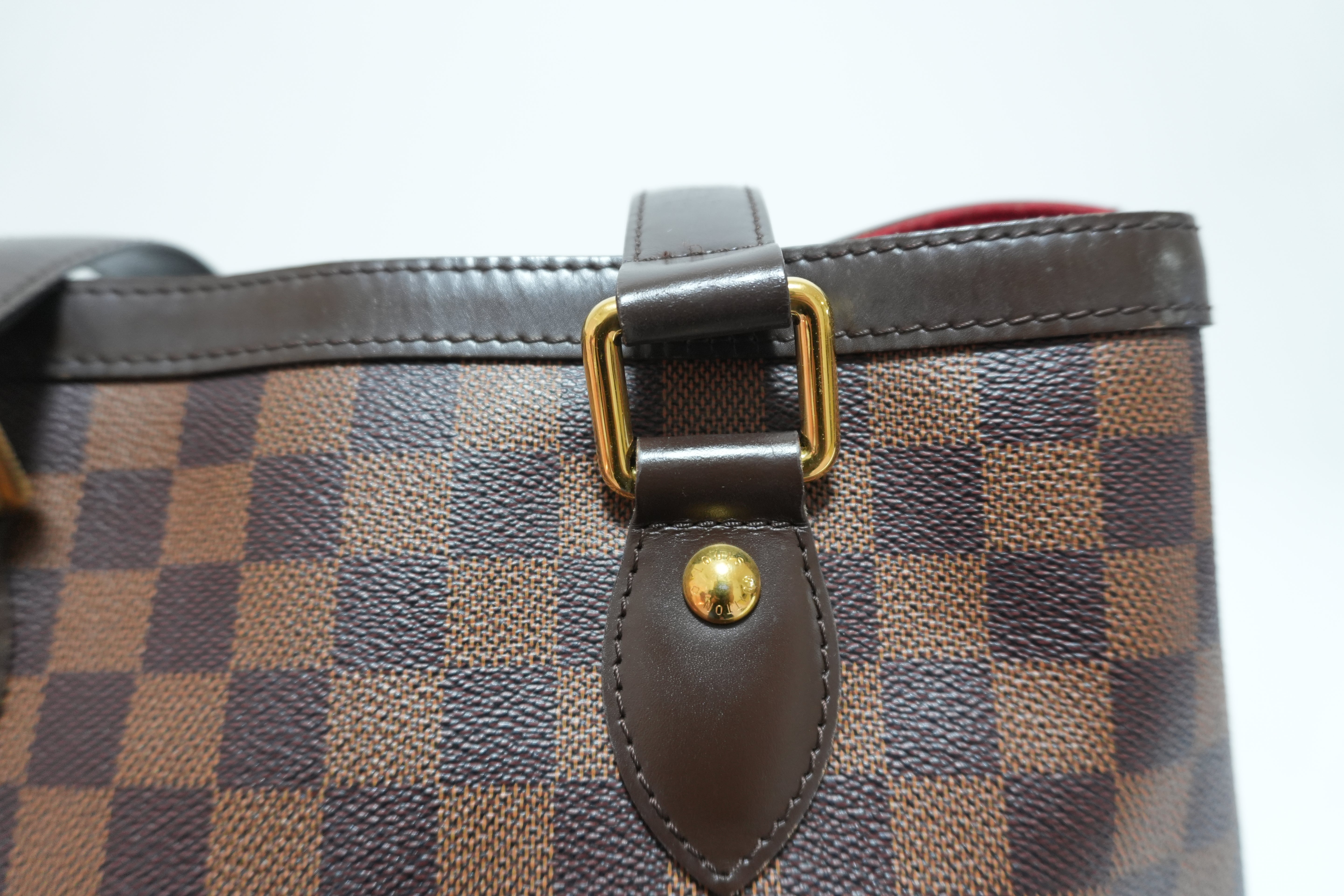 Louis Vuitton Damier Ebene Hampstead PM Shoulder Bag Used