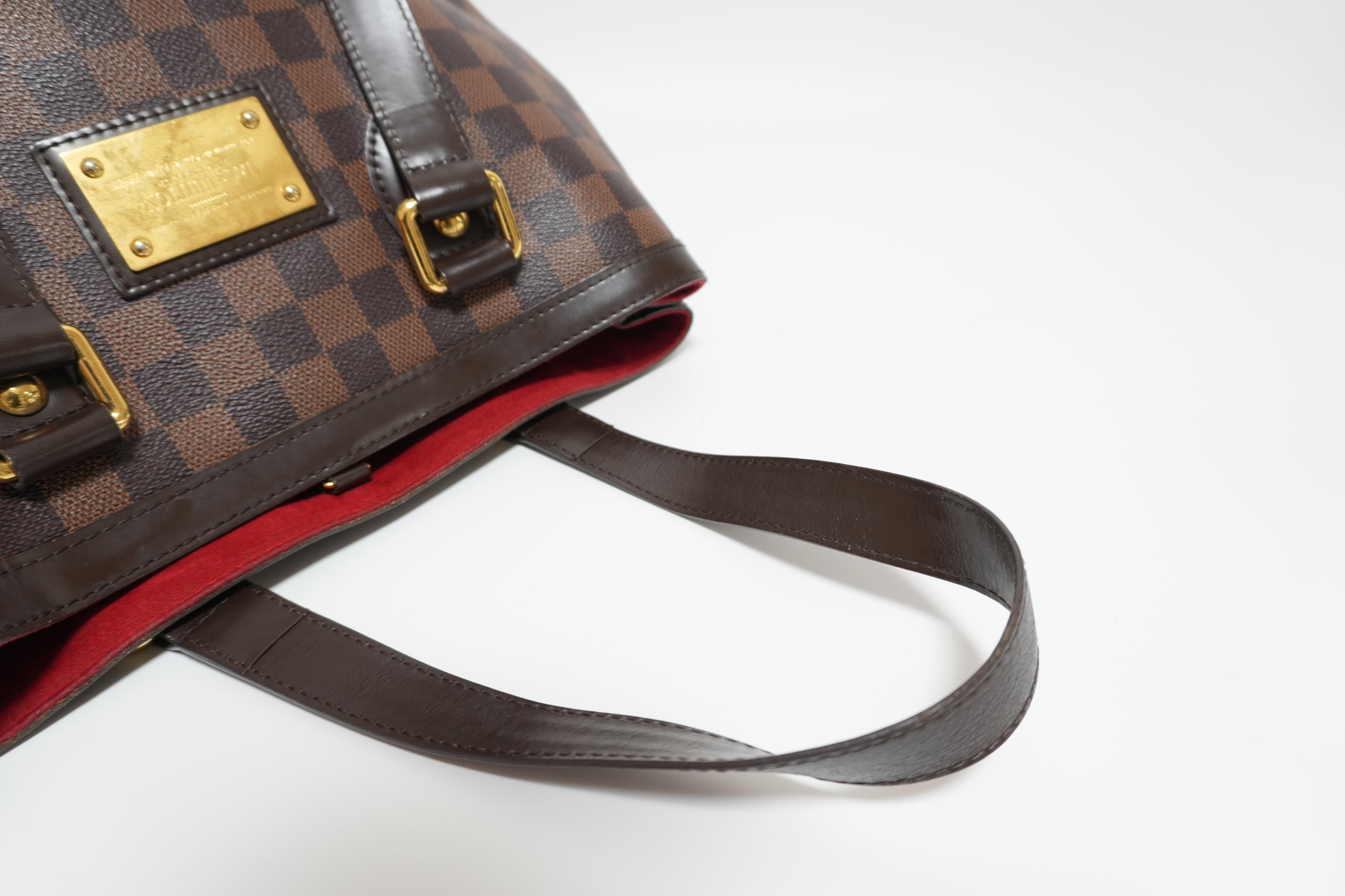 Louis Vuitton Damier Ebene Hampstead PM Shoulder Bag Used