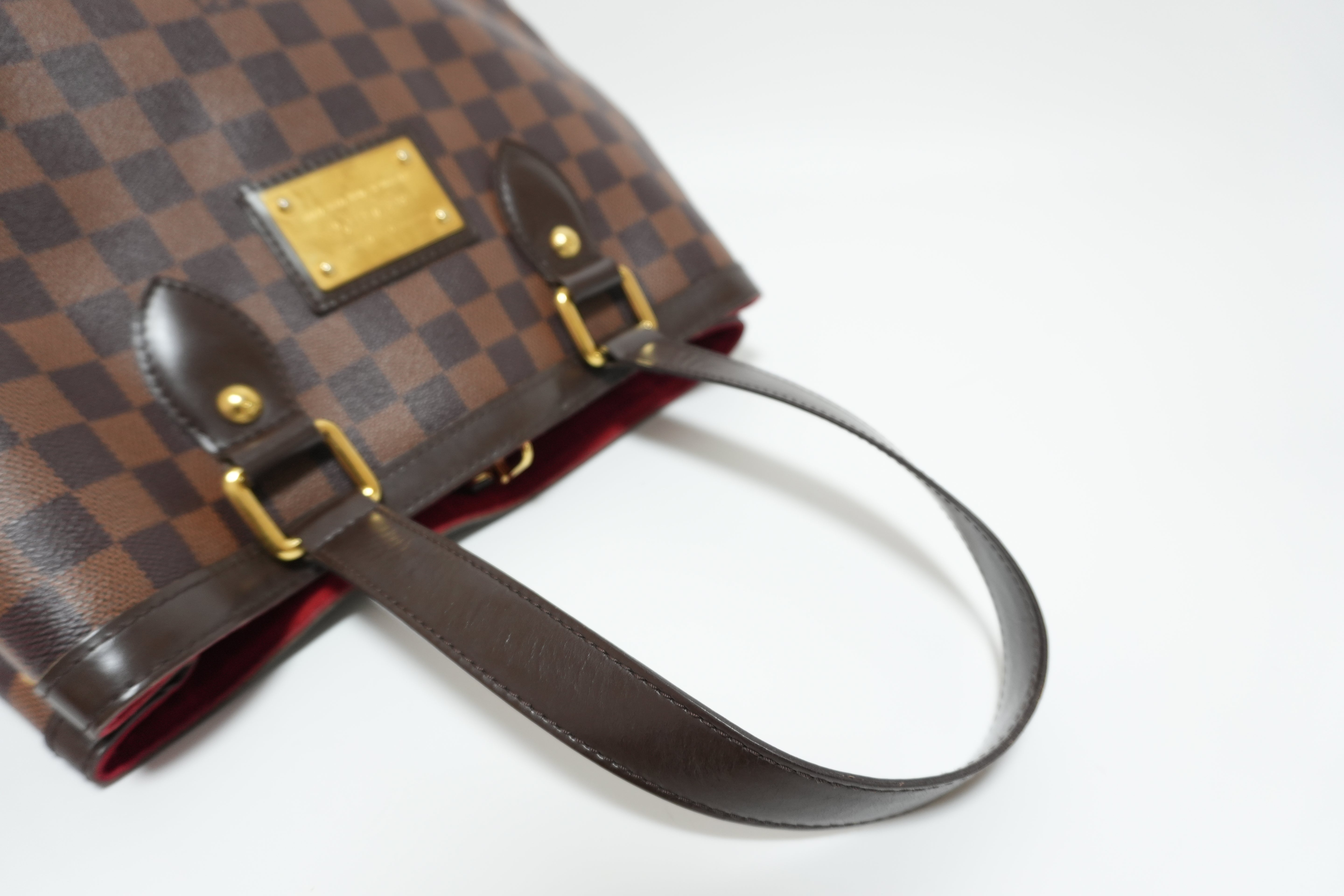 Louis Vuitton Damier Ebene Hampstead PM Shoulder Bag Used