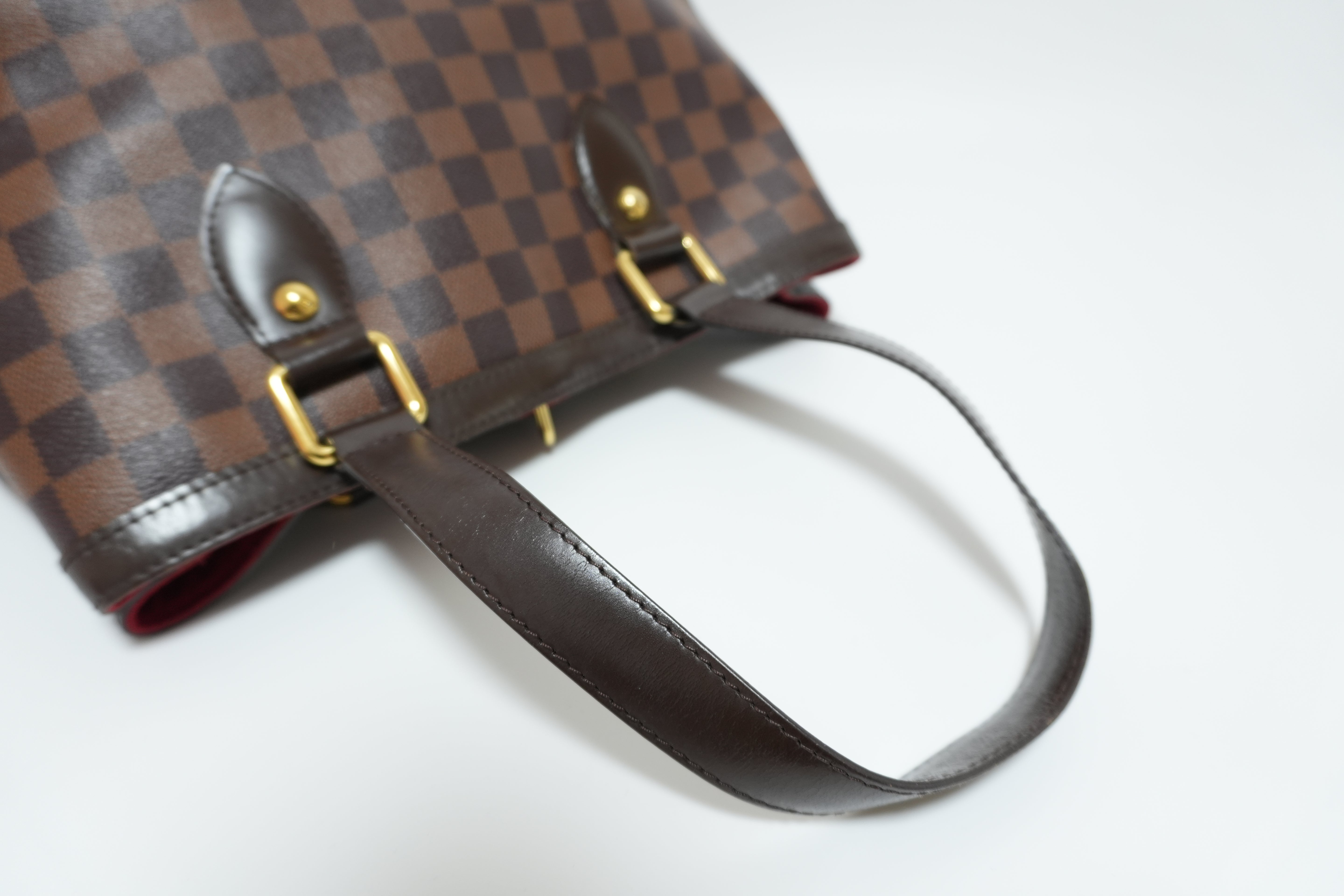 Louis Vuitton Damier Ebene Hampstead PM Shoulder Bag Used