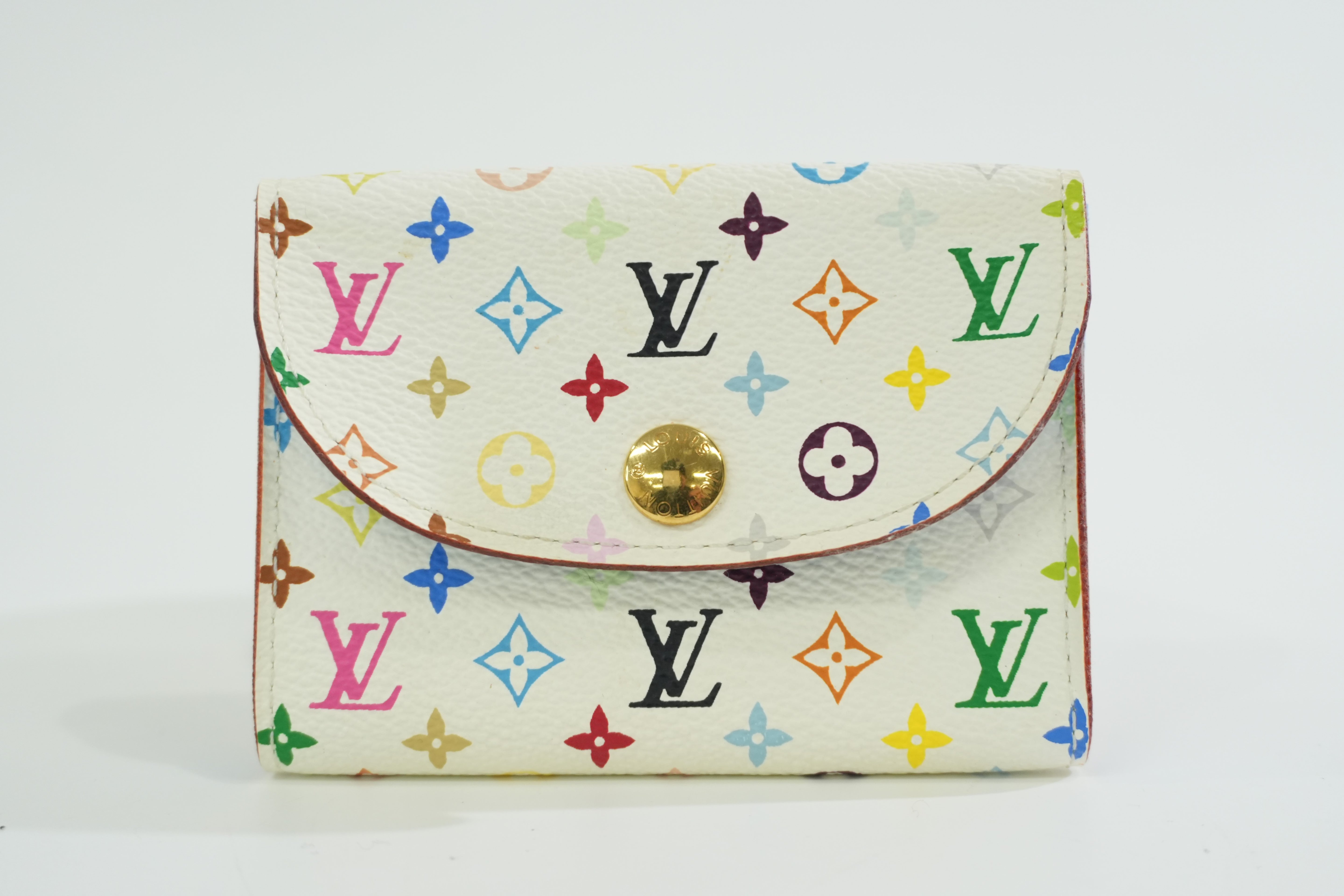 Louis Vuitton Multicolor Card Holder Used