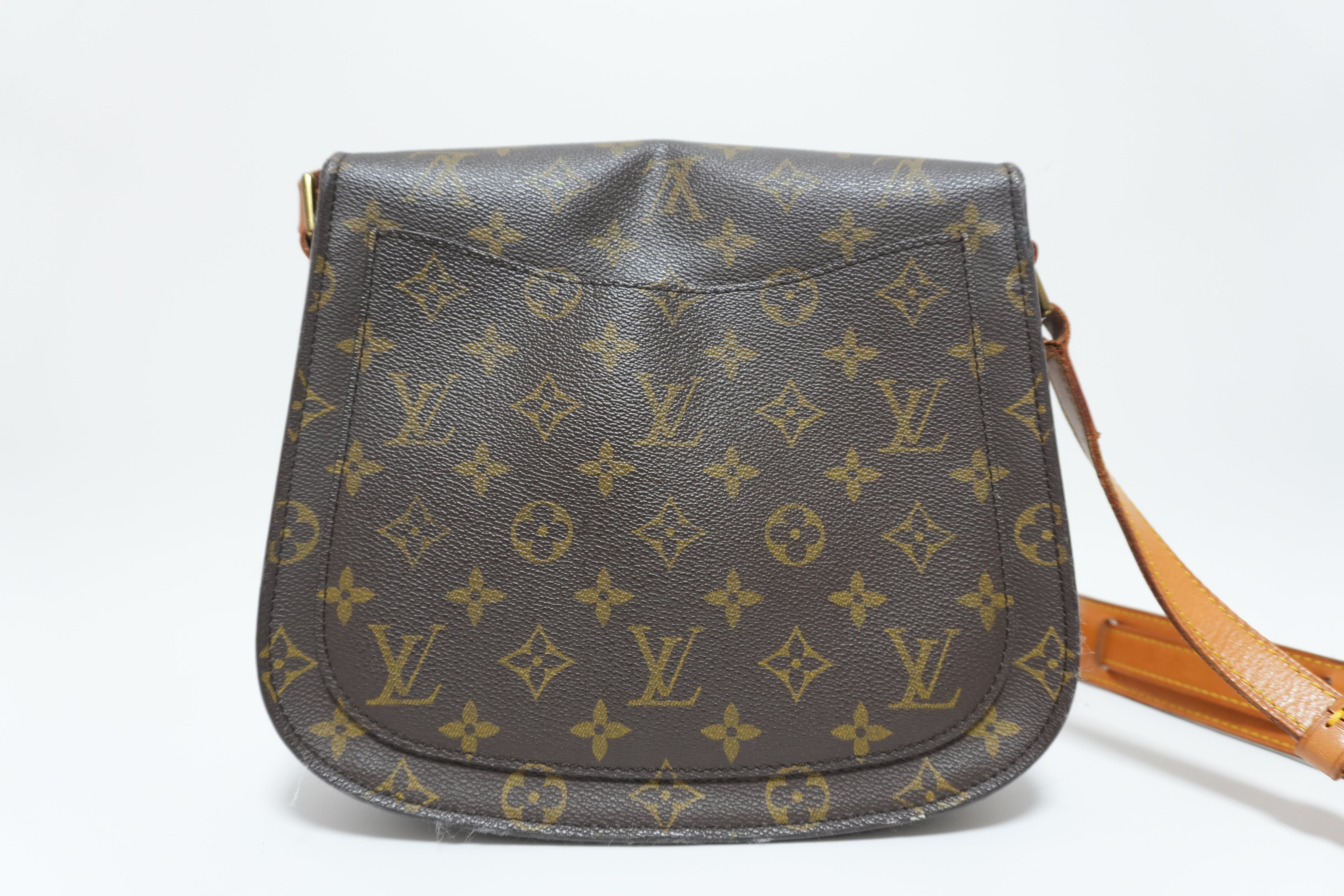 Louis Vuitton Monogram Saint Cloud GM Shoulder Bag Used