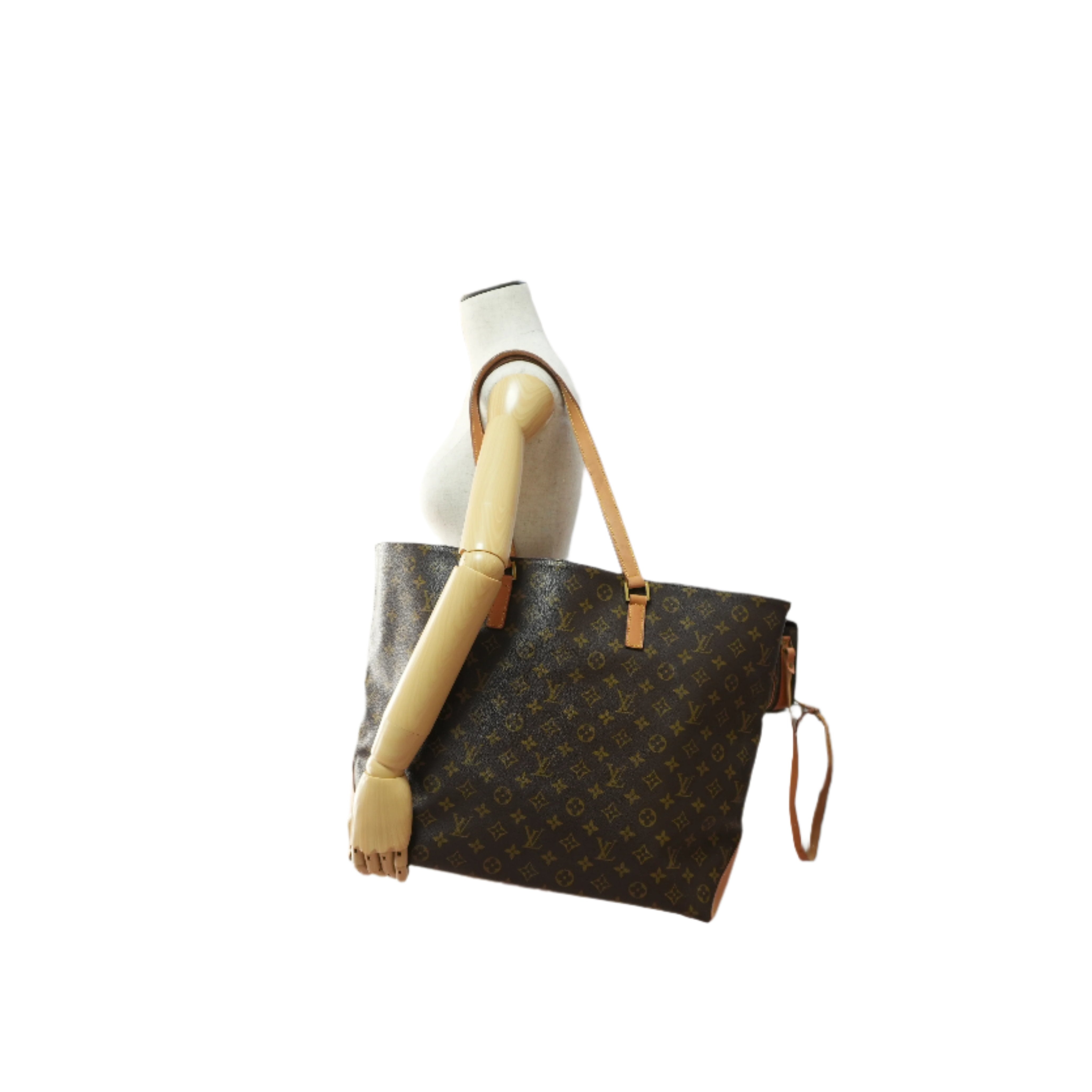 Louis Vuitton Monogram Cabas Alto Tote Bag Used