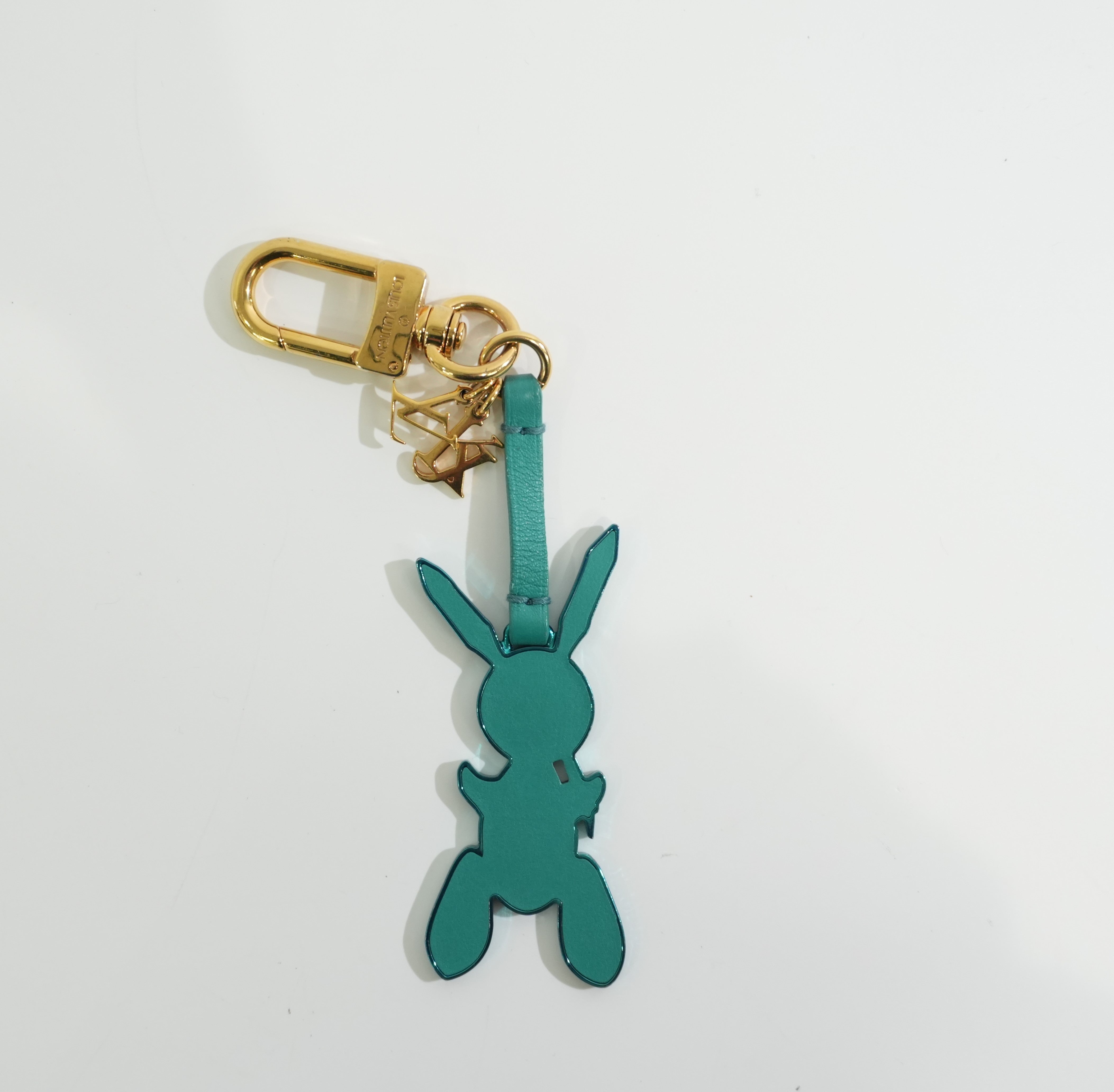 Louis Vuitton Bunny Bag Charm Blue Used