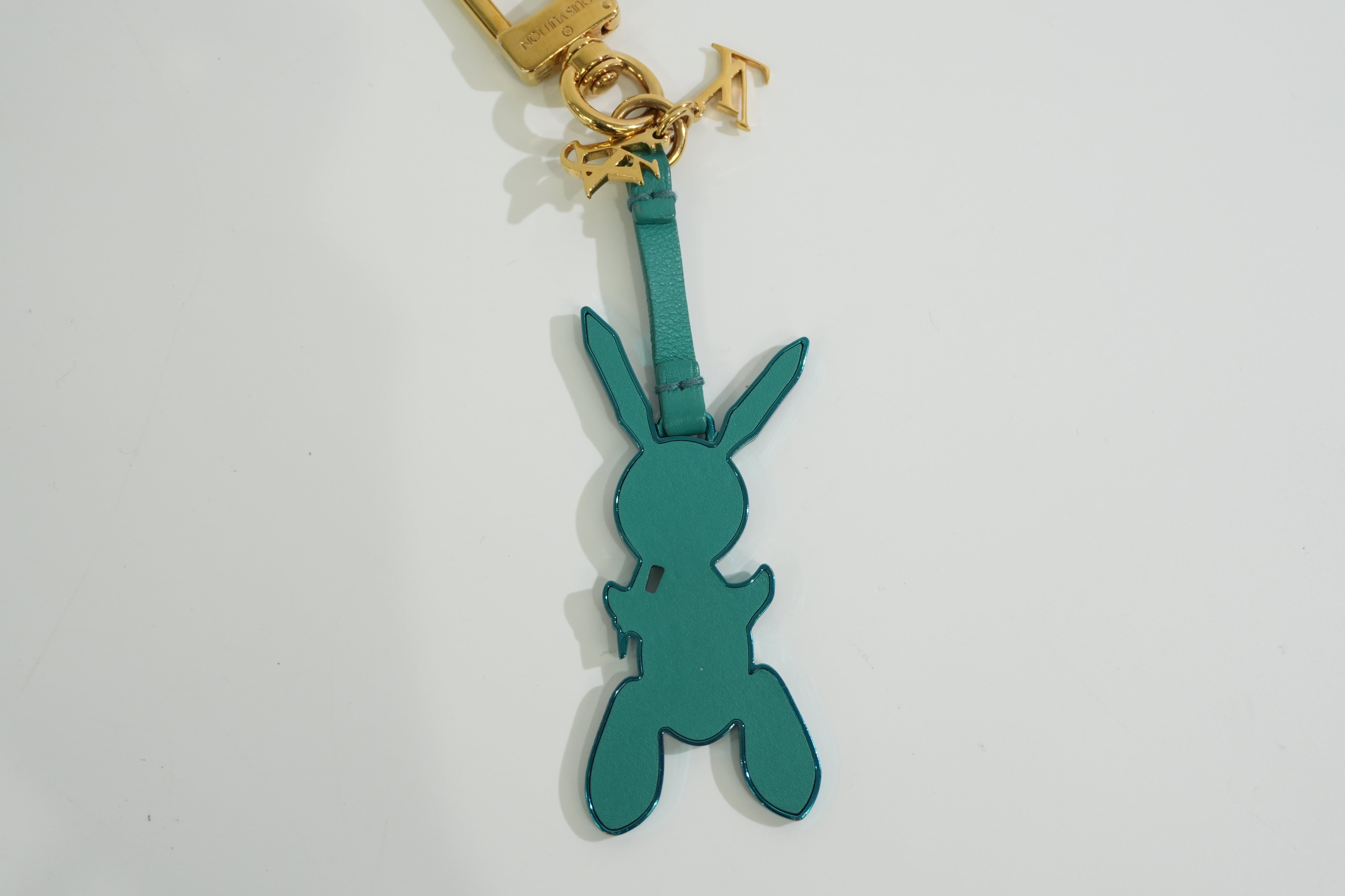 Louis Vuitton Bunny Bag Charm Blue Used
