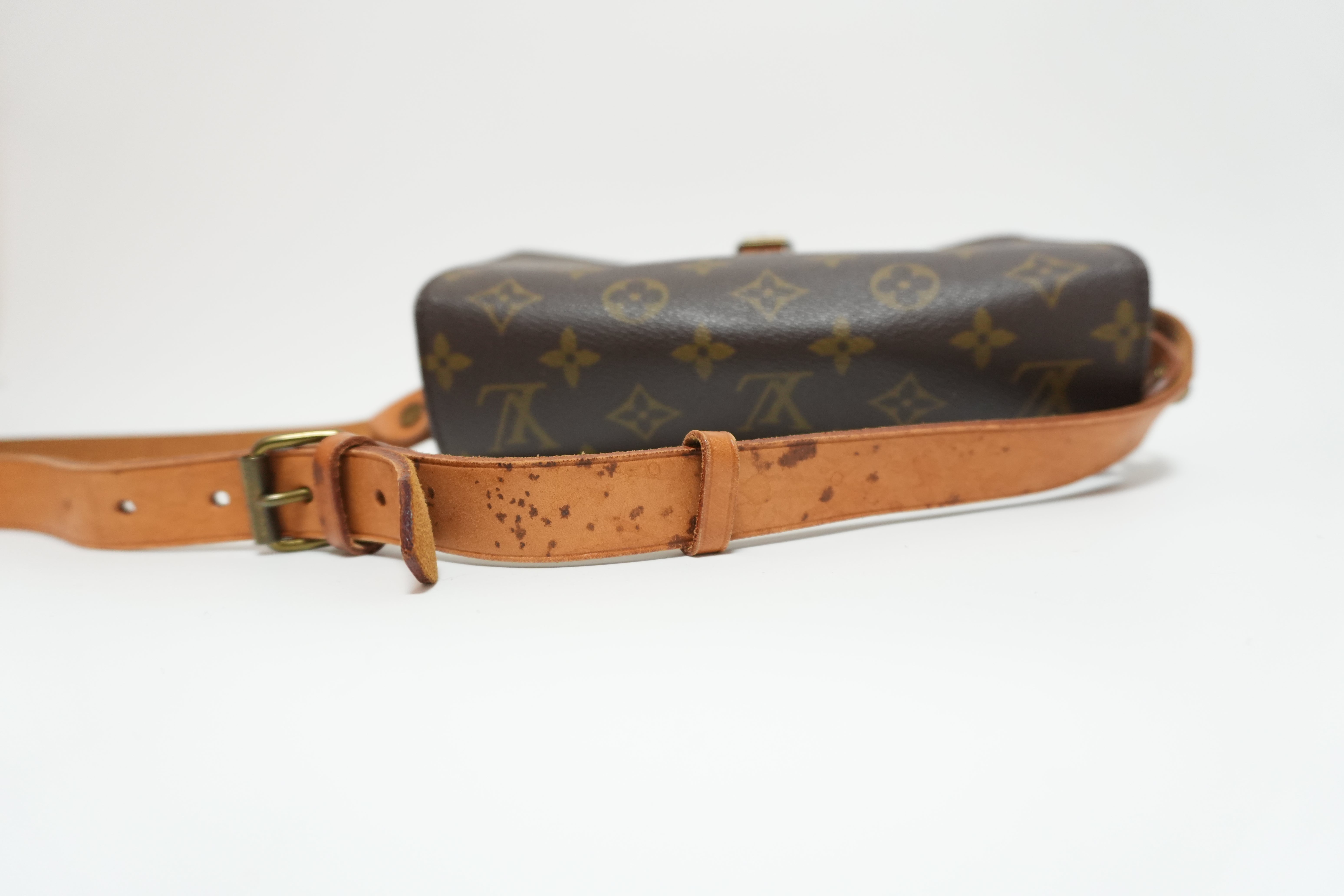 Used monogram Louis Vuitton newest Belt Buckle