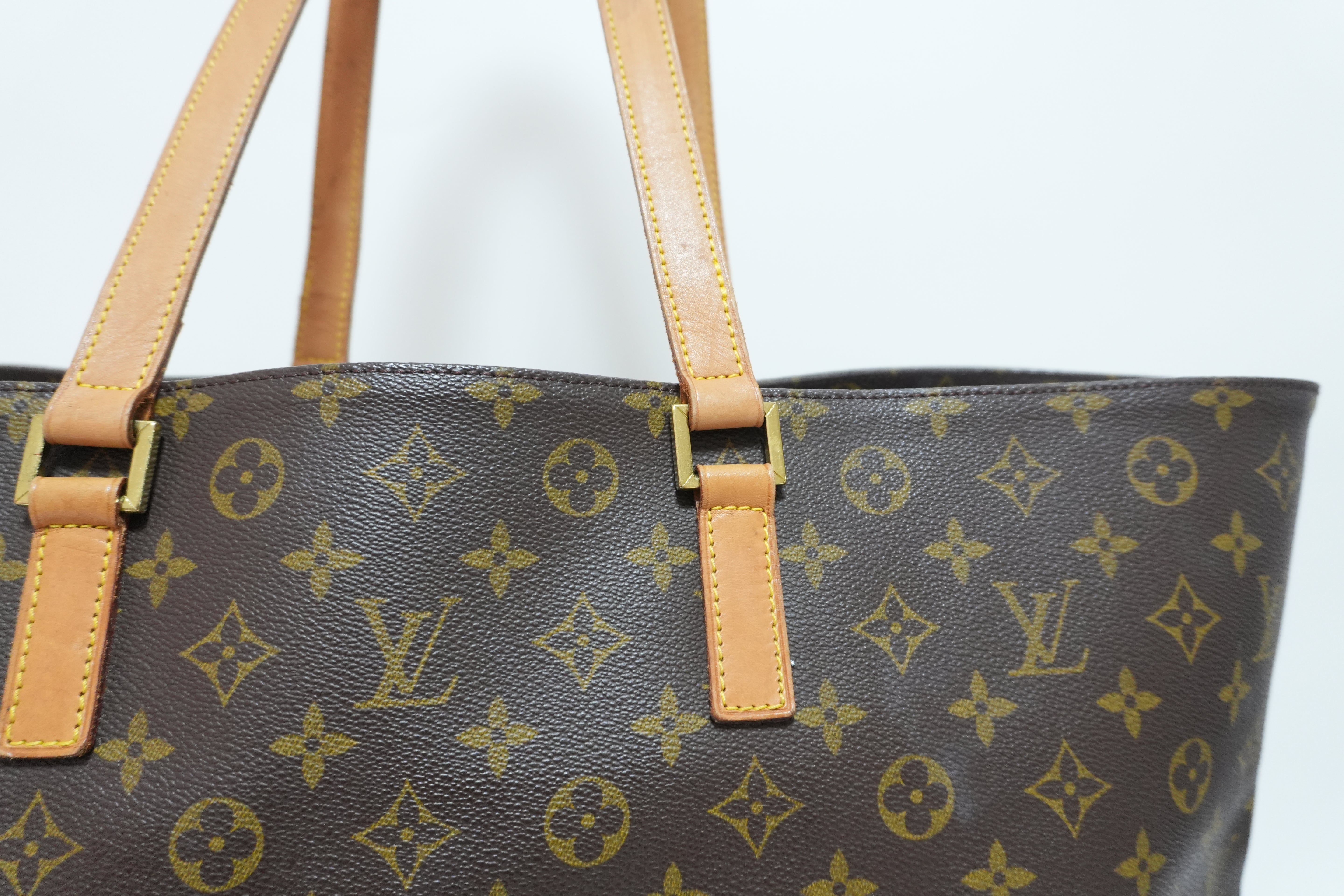 Louis Vuitton Monogram Cabas Alto Tote Bag Used