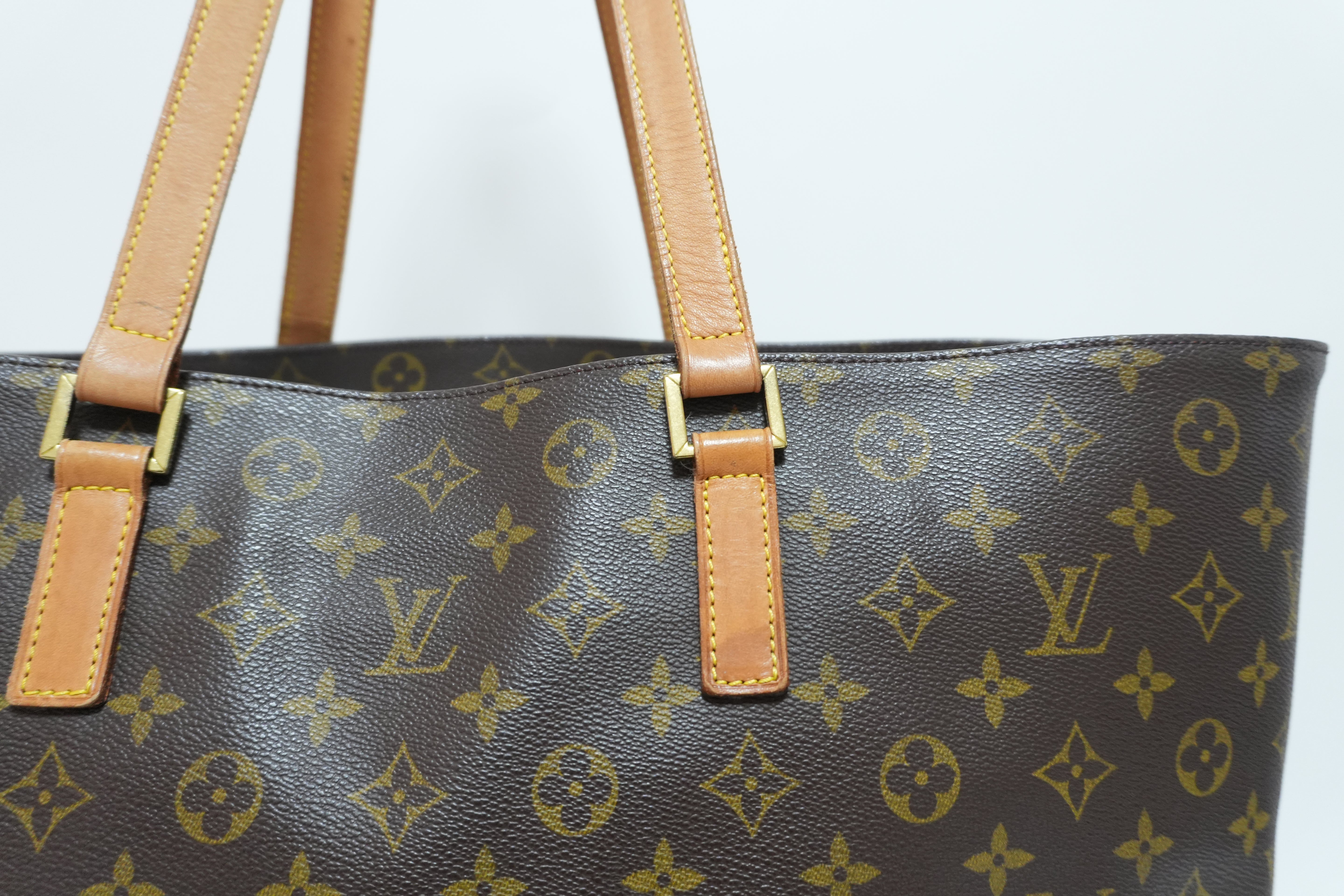 Louis Vuitton Monogram Cabas Alto Tote Bag Used