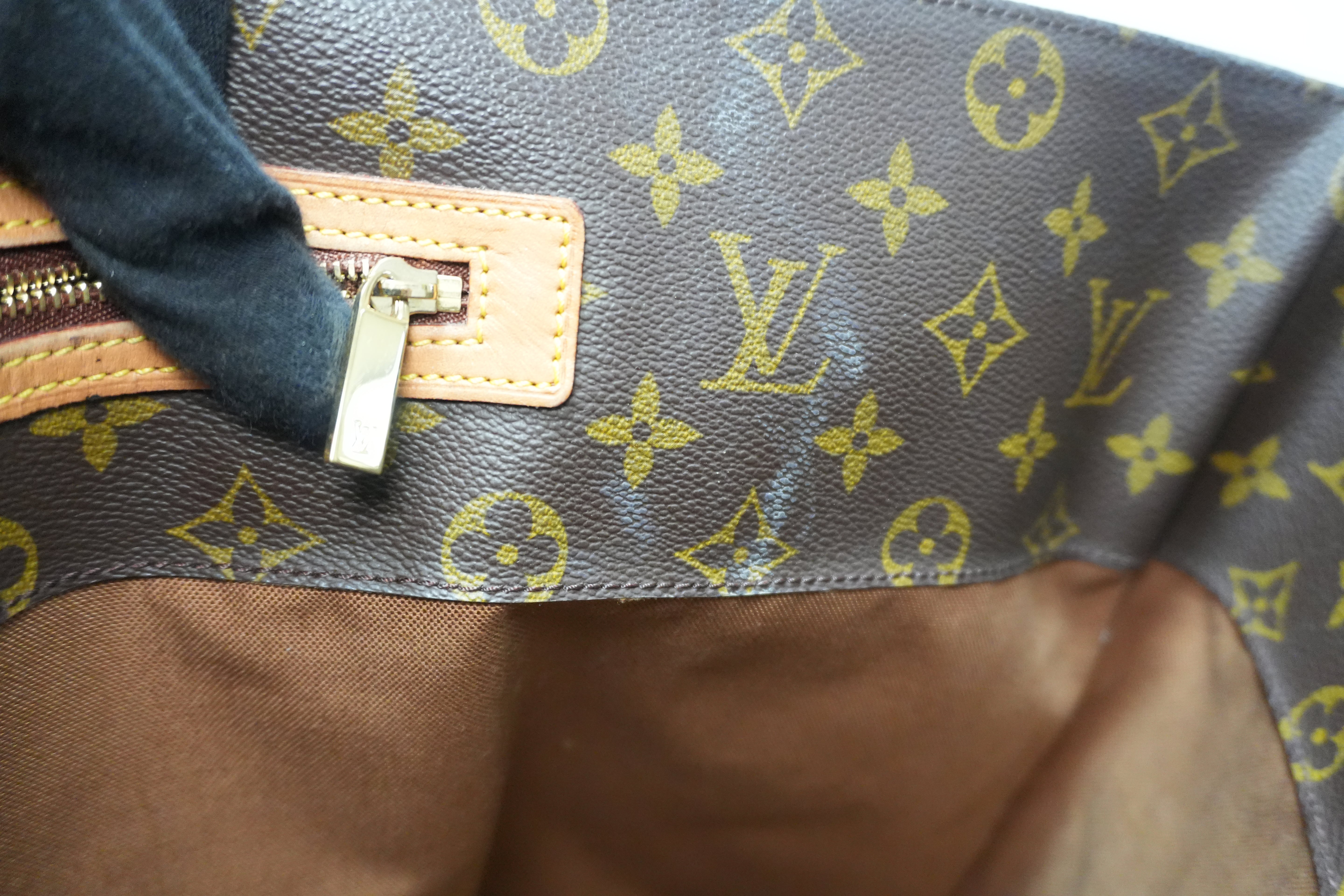 Louis Vuitton Monogram Cabas Alto Tote Bag Used