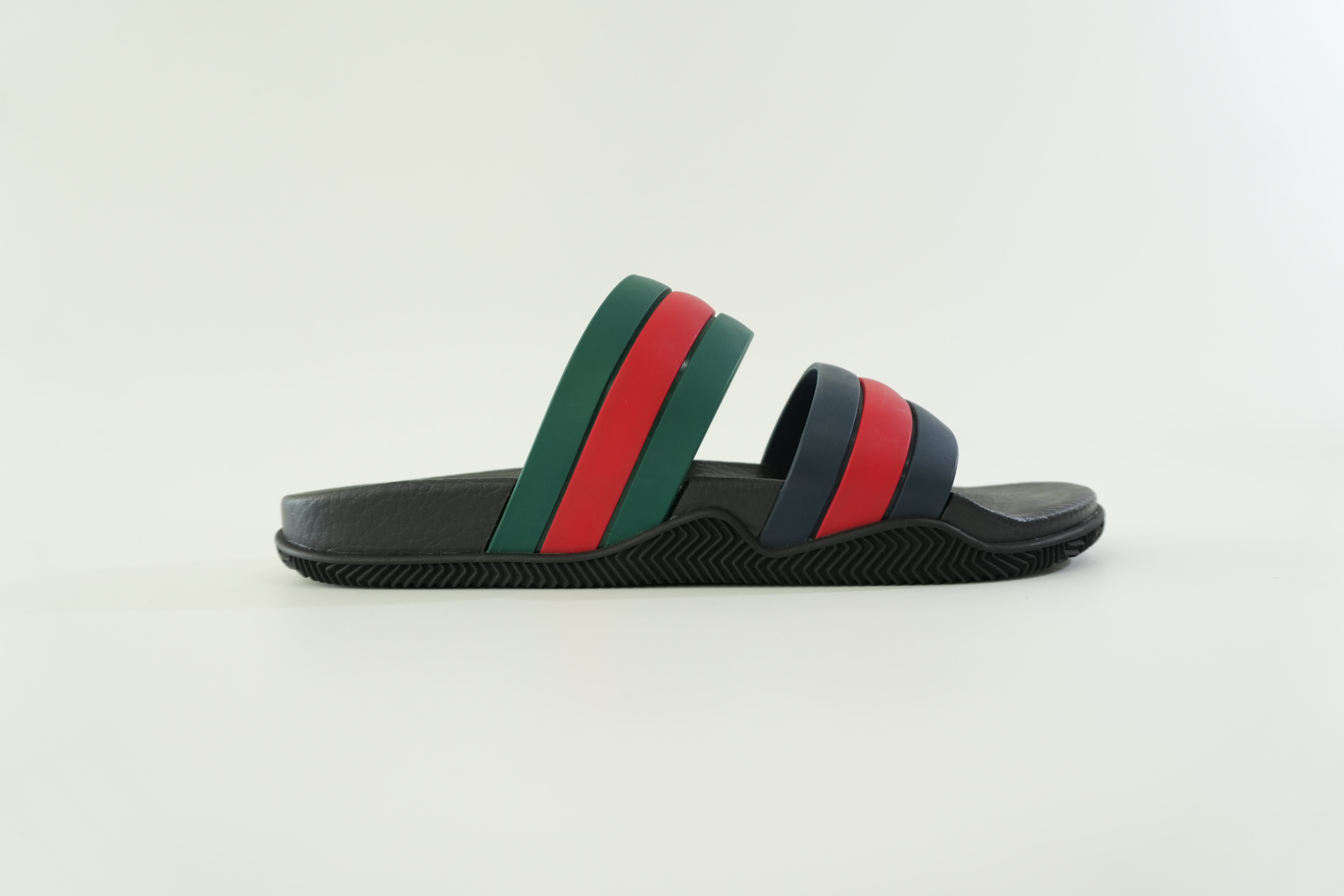 Pre-owned Gucci Sandals Size 9 Black Used
