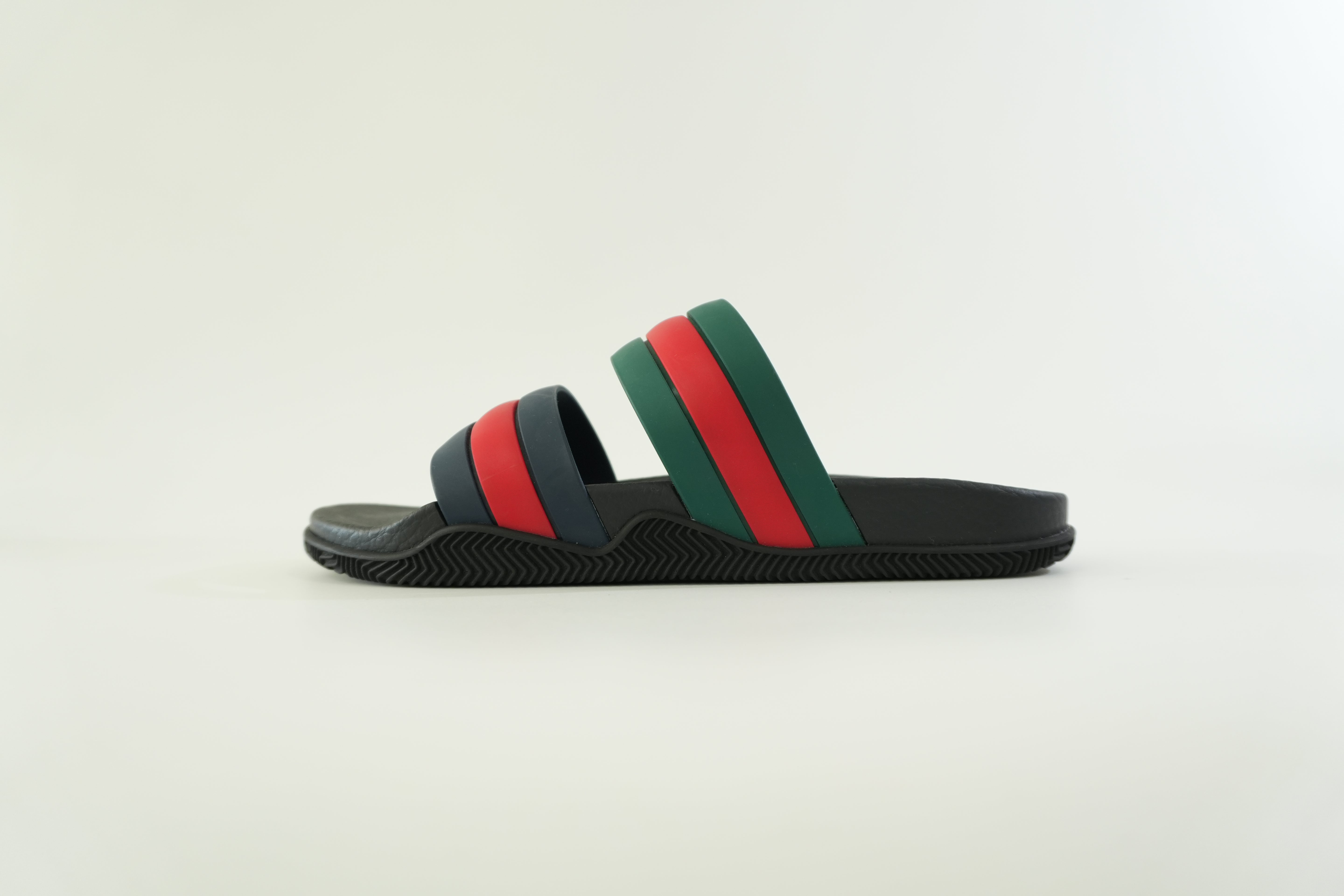 Pre-owned Gucci Sandals Size 9 Black Used