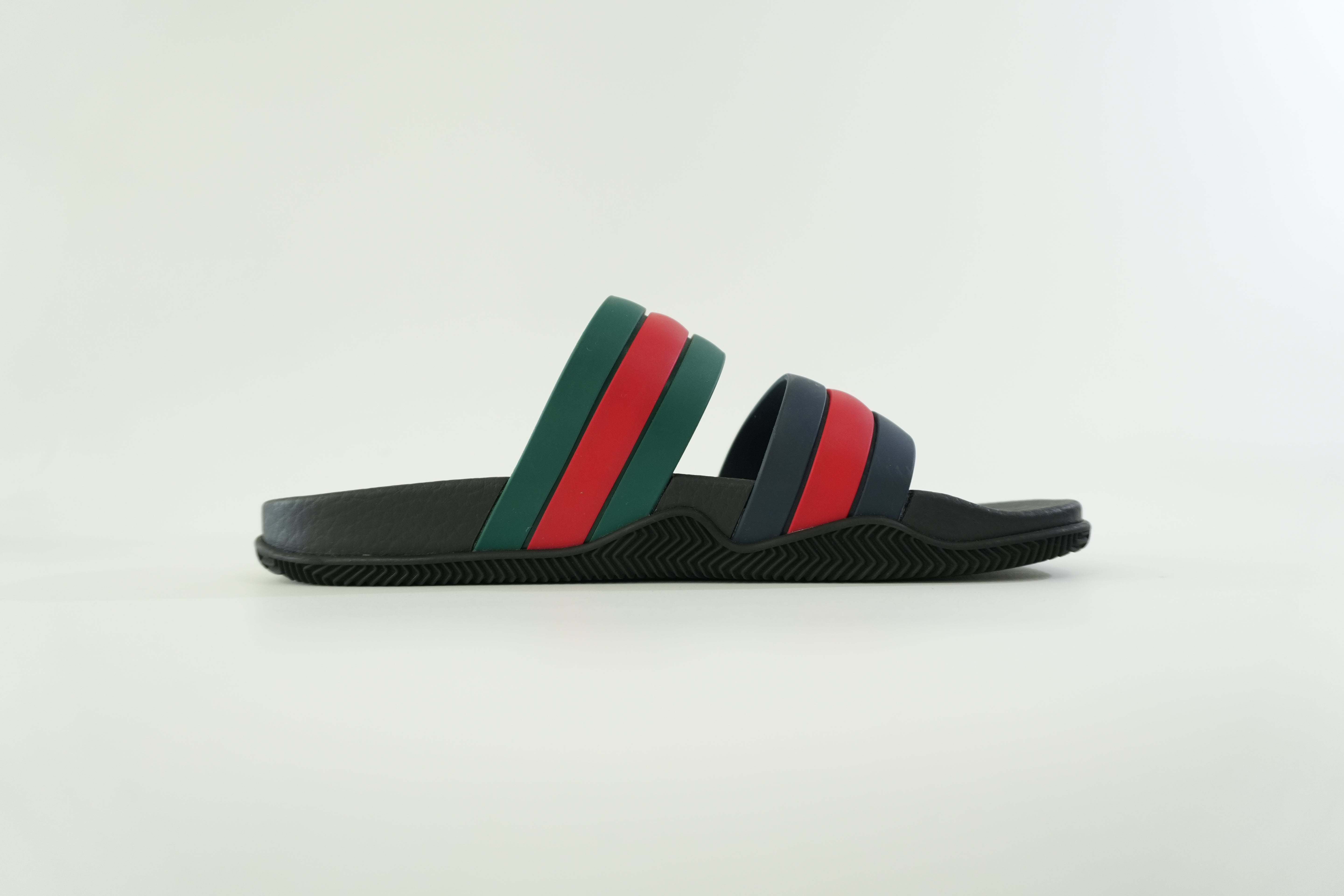 Pre-owned Gucci Sandals Size 9 Black Used
