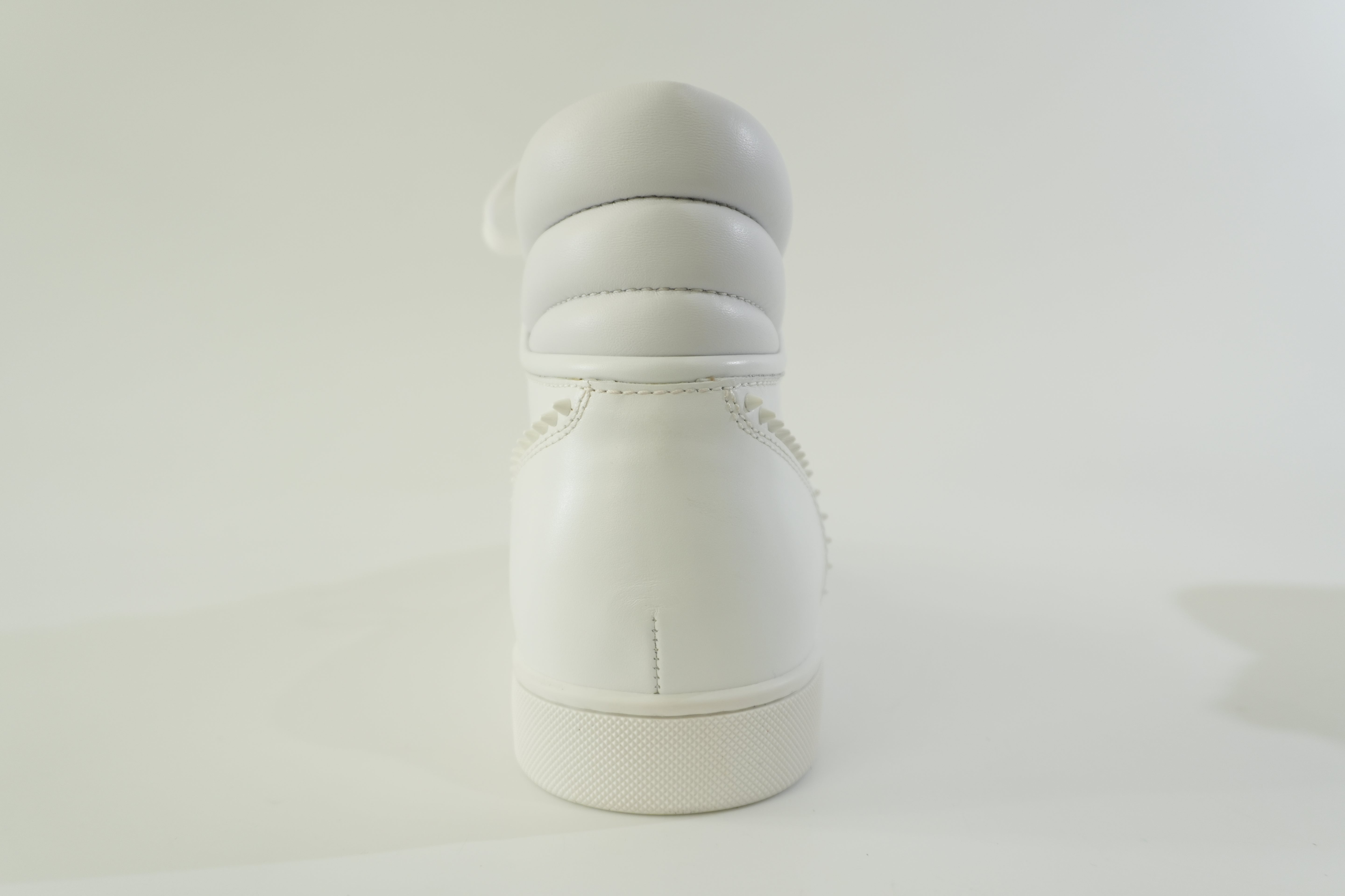 Pre-owned Christian Louboutin Sneakers Size 12 White Used