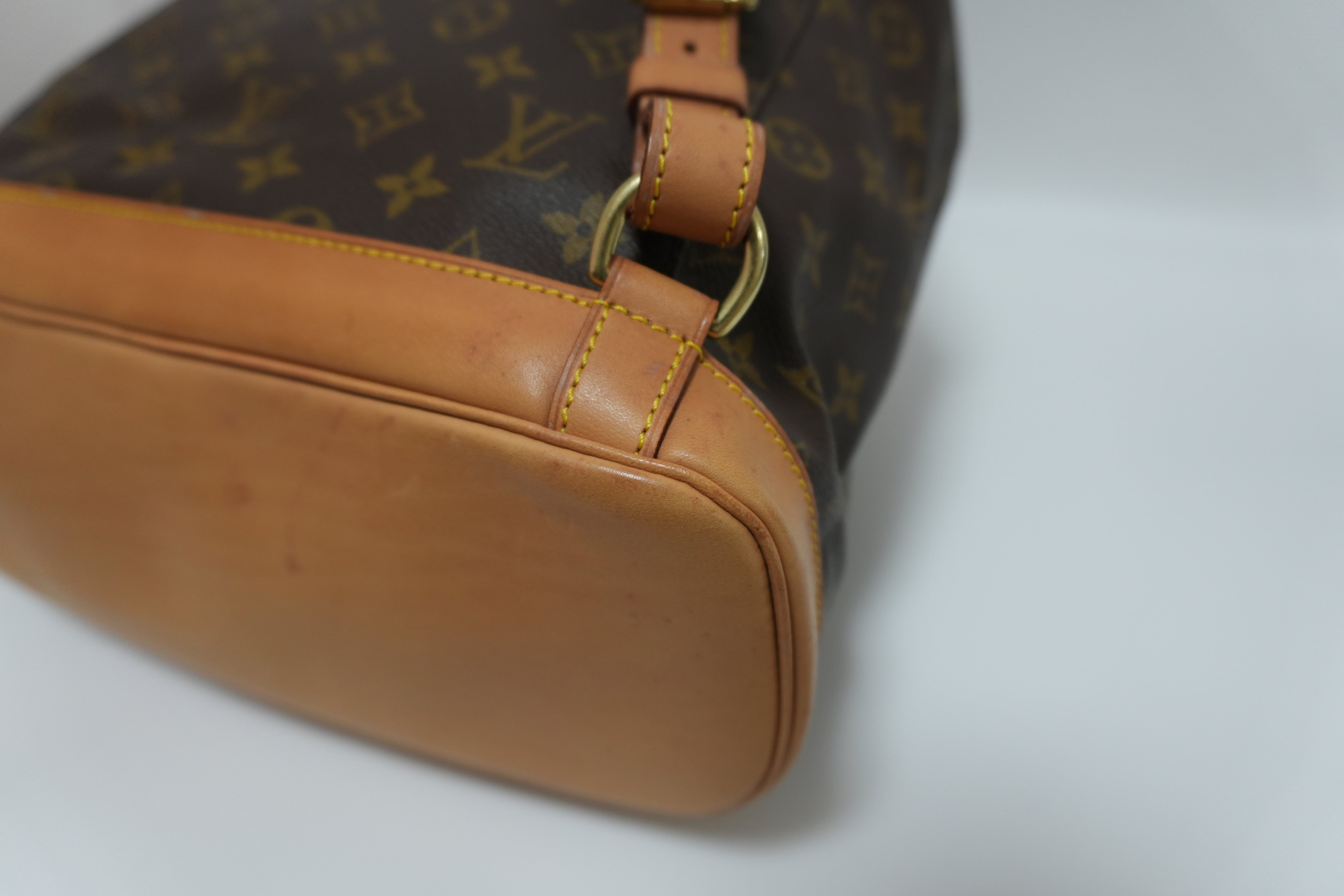 Louis Vuitton Monogram Montsouris GM Backpack Used