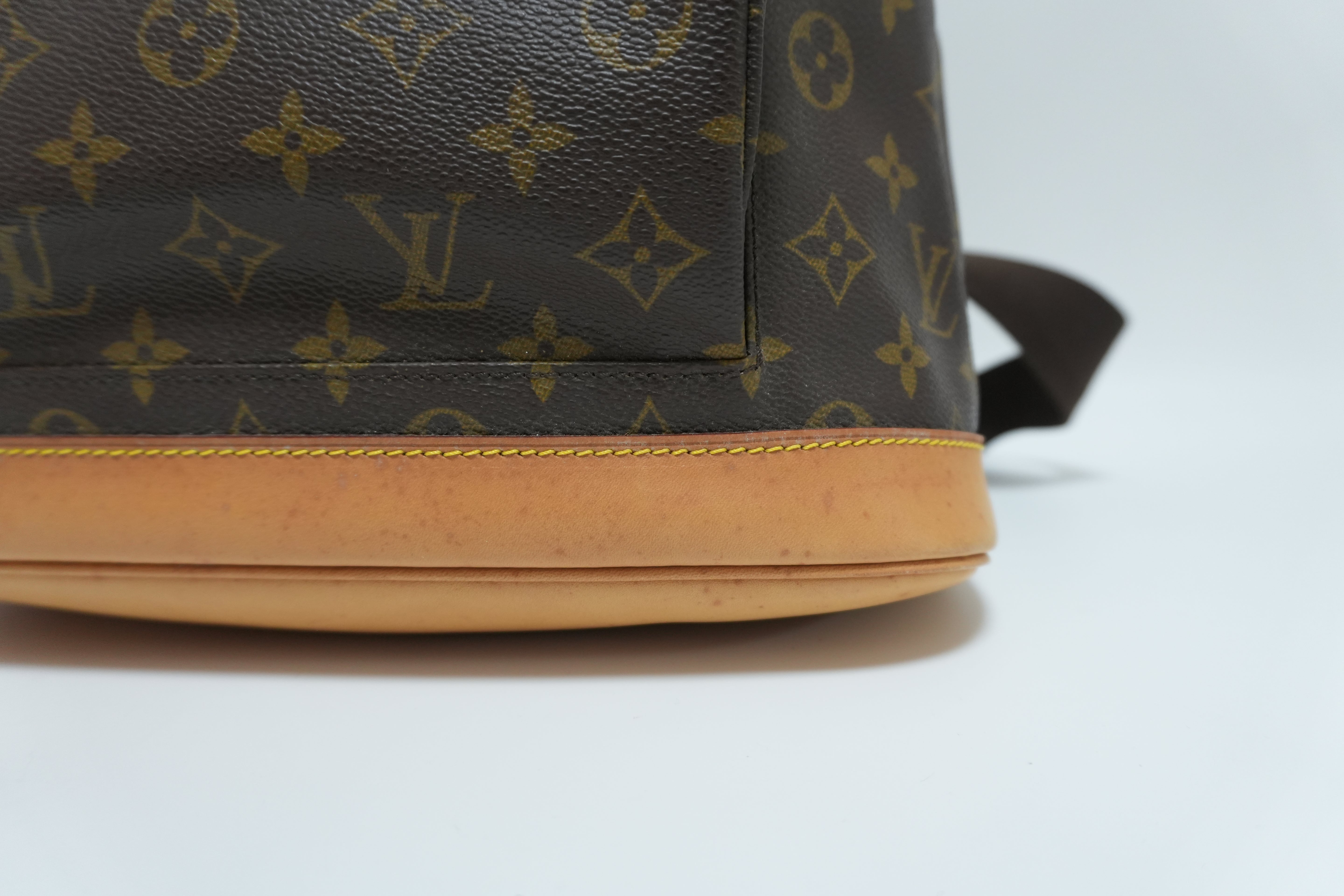 Louis Vuitton Monogram Montsouris GM Backpack Used