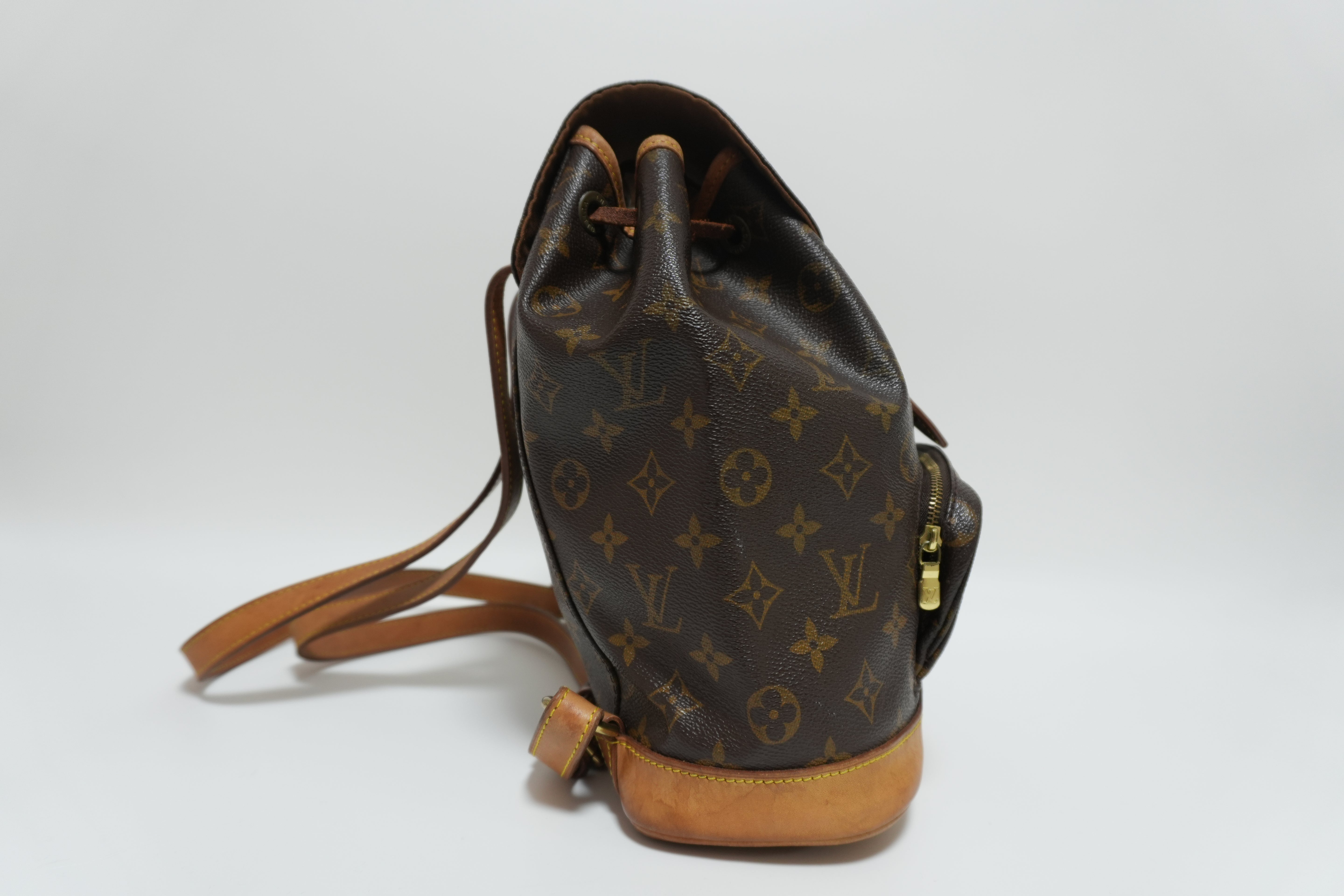 Louis Vuitton Montsouris MM Backpack Used