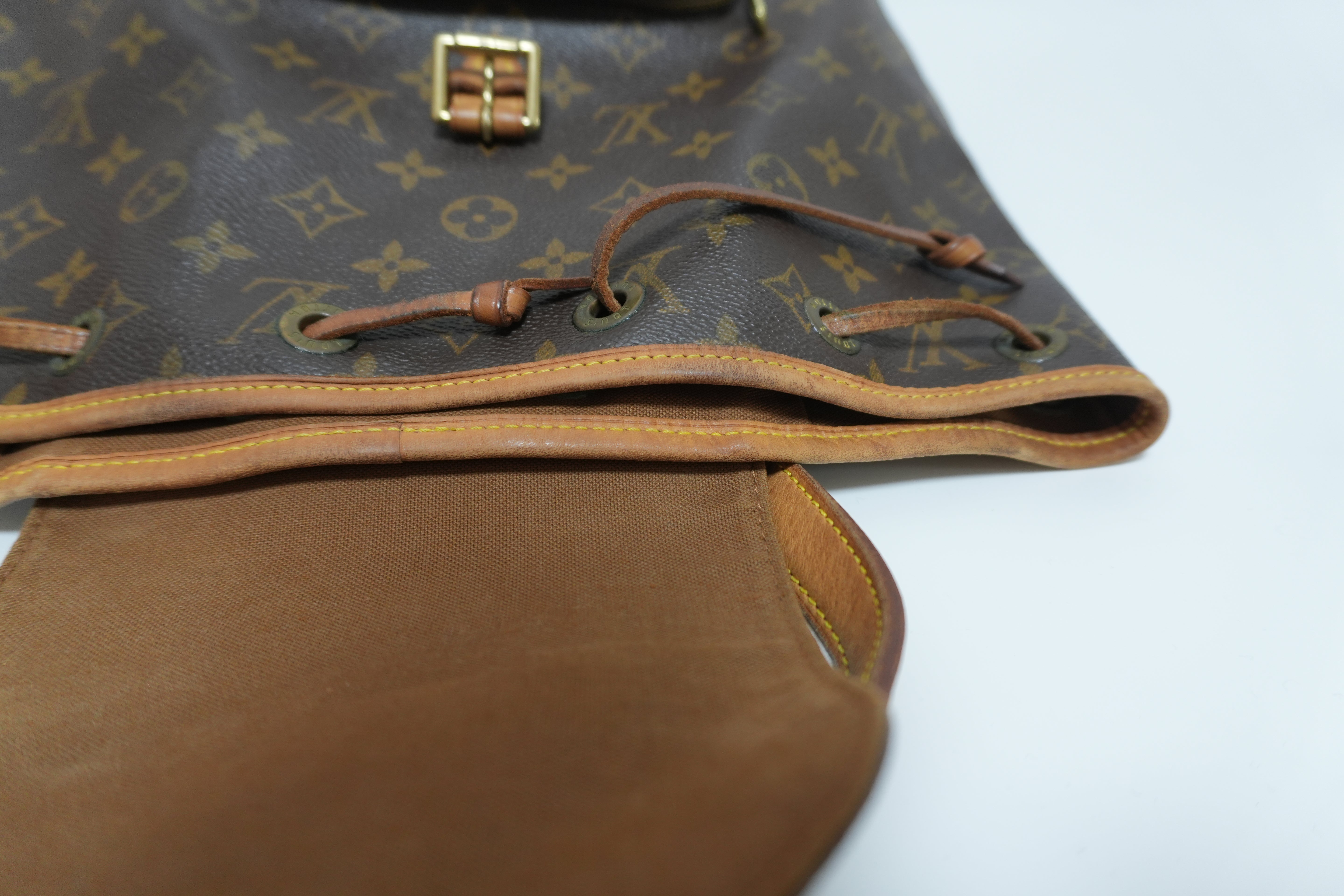 Louis Vuitton Montsouris MM Backpack Used