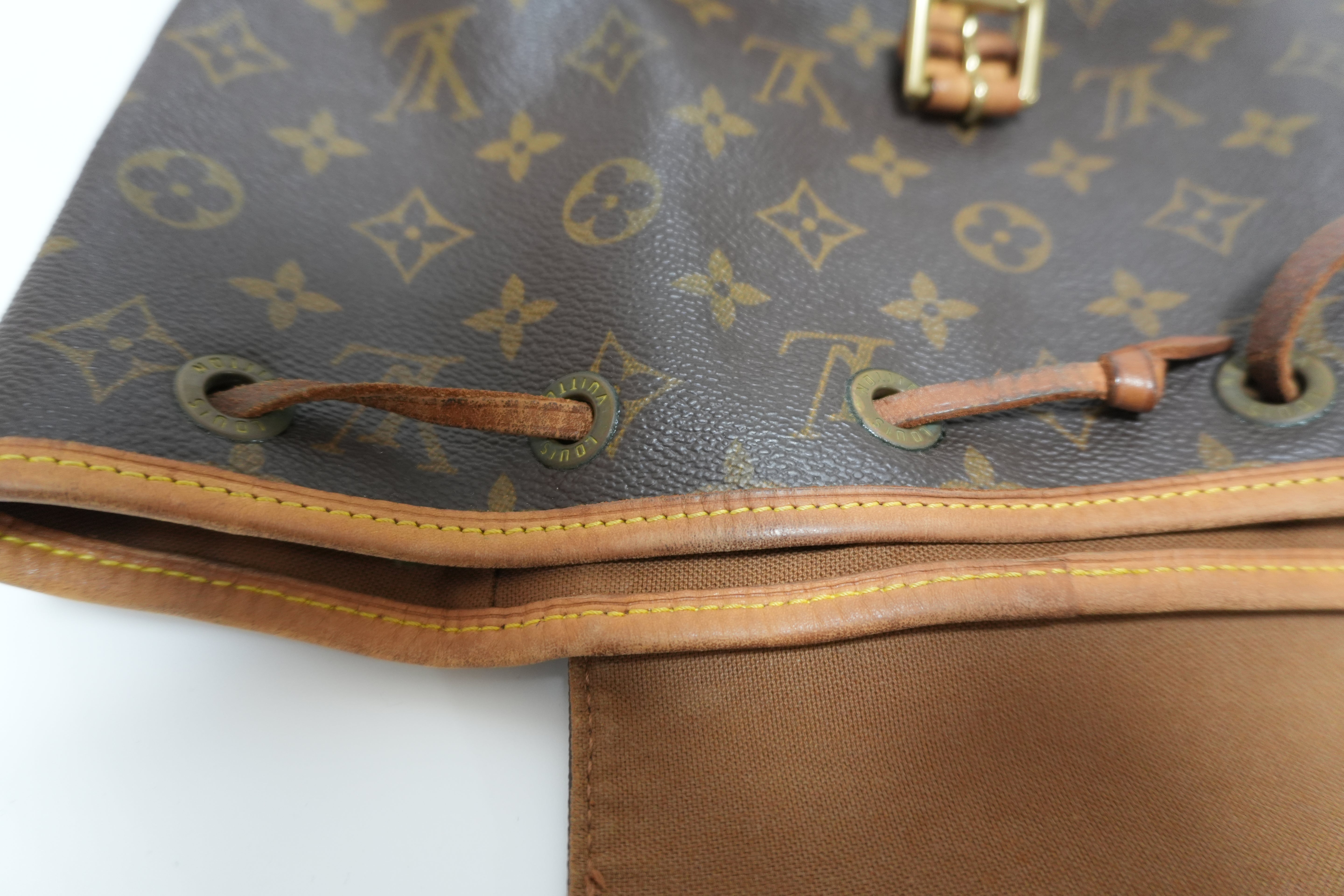 Louis Vuitton Montsouris MM Backpack Used