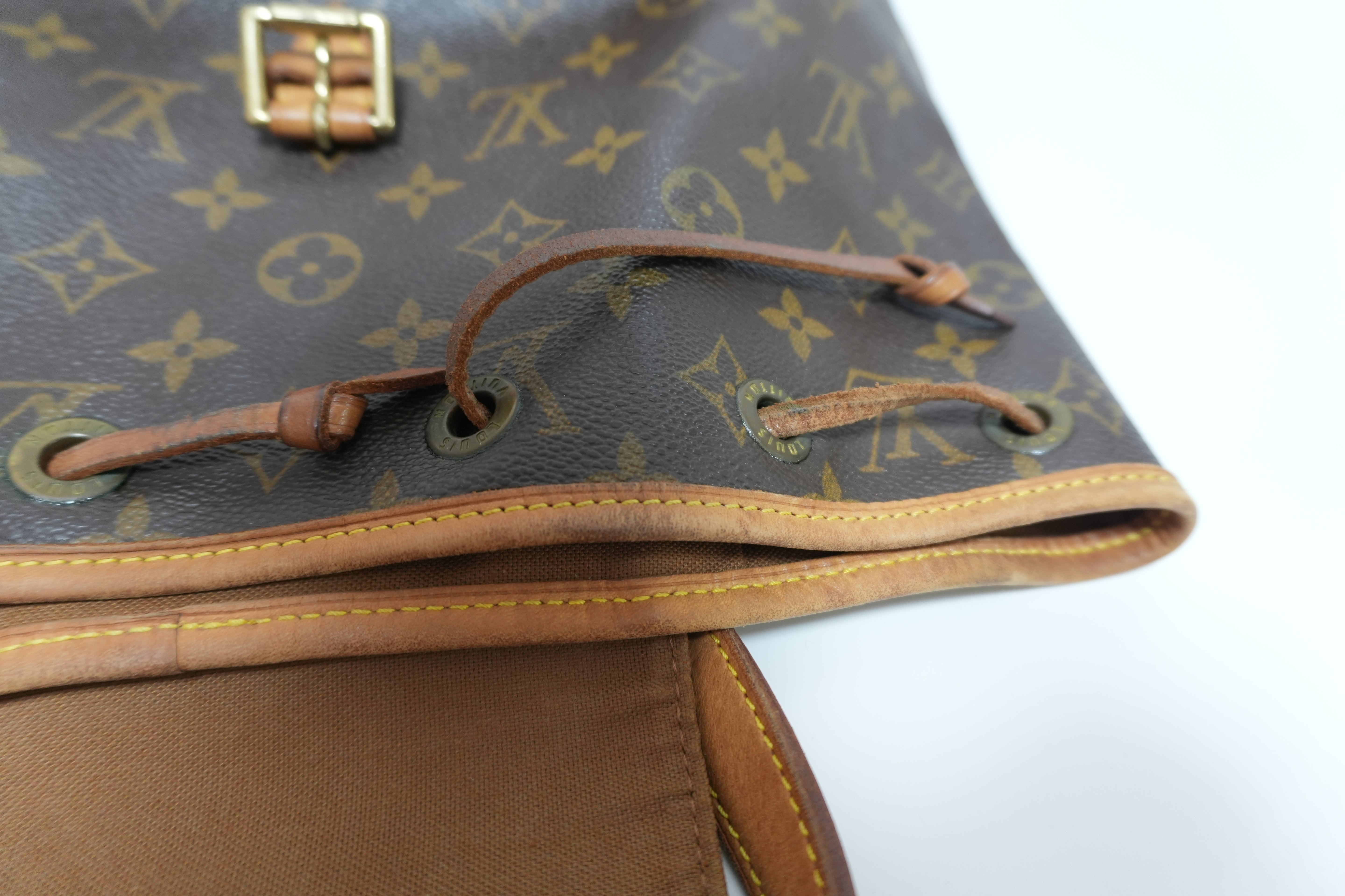 Louis Vuitton Montsouris MM Backpack Used