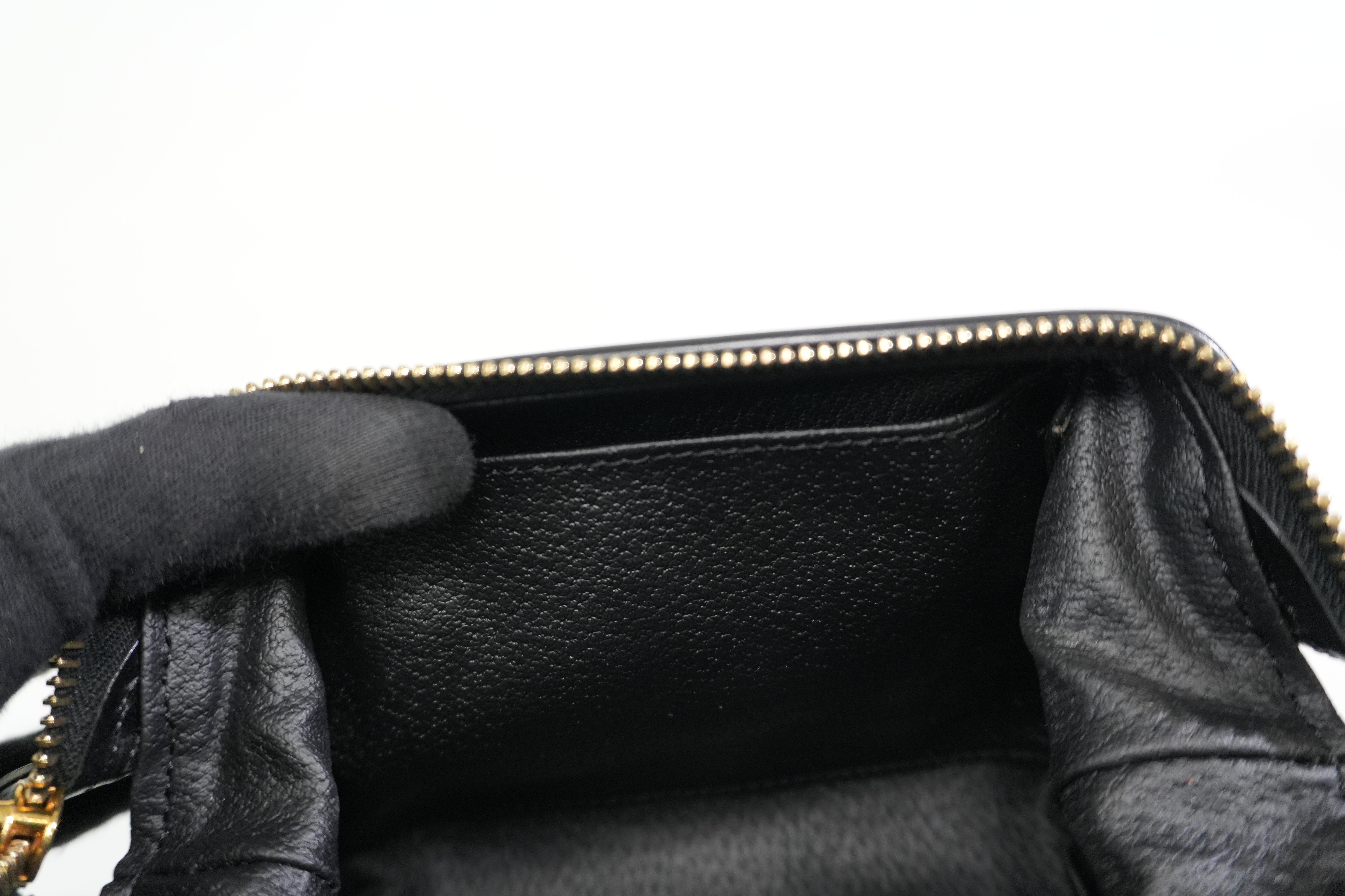 Pre-owned Celine Macadam Pouch Black