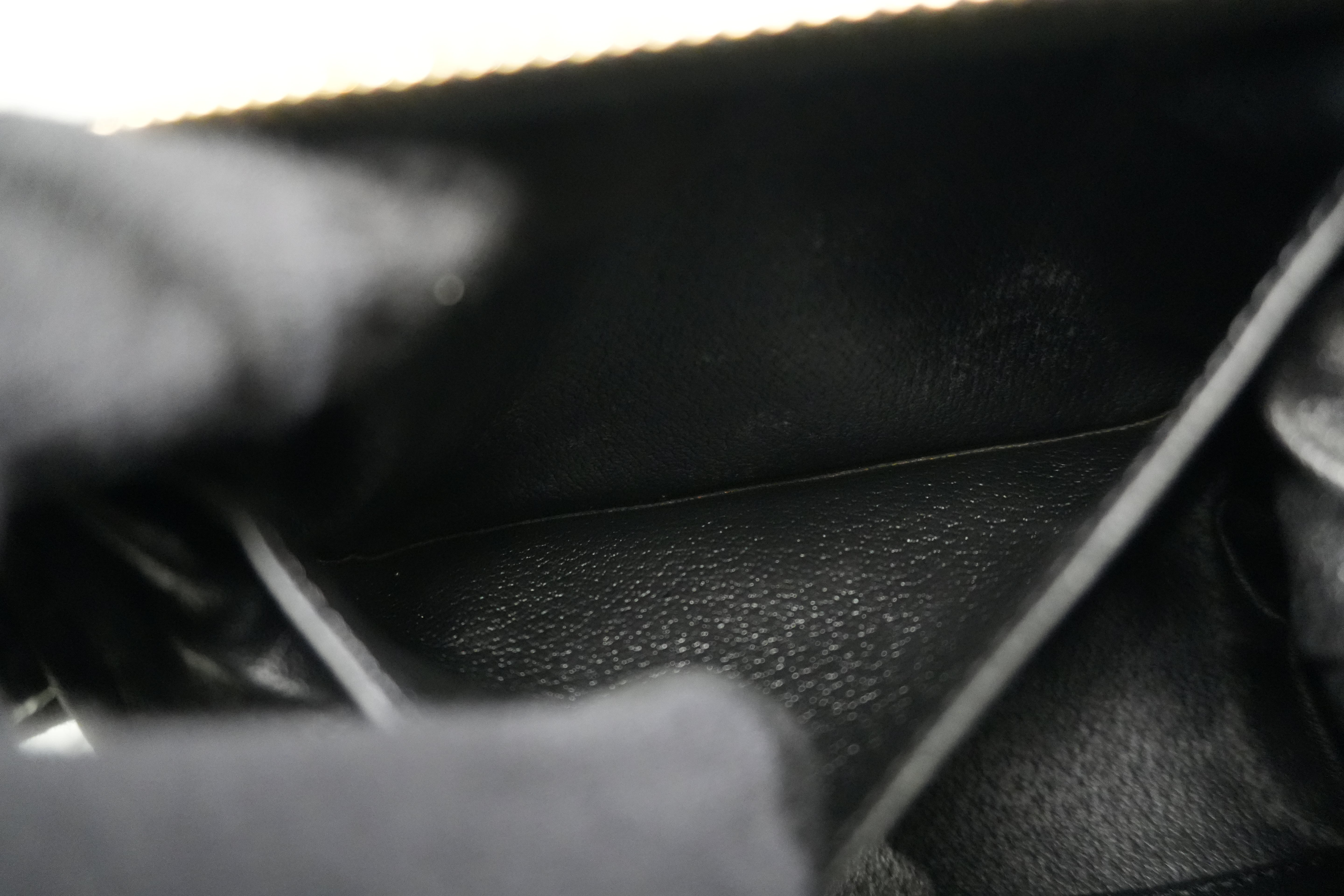 Pre-owned Celine Macadam Pouch Black