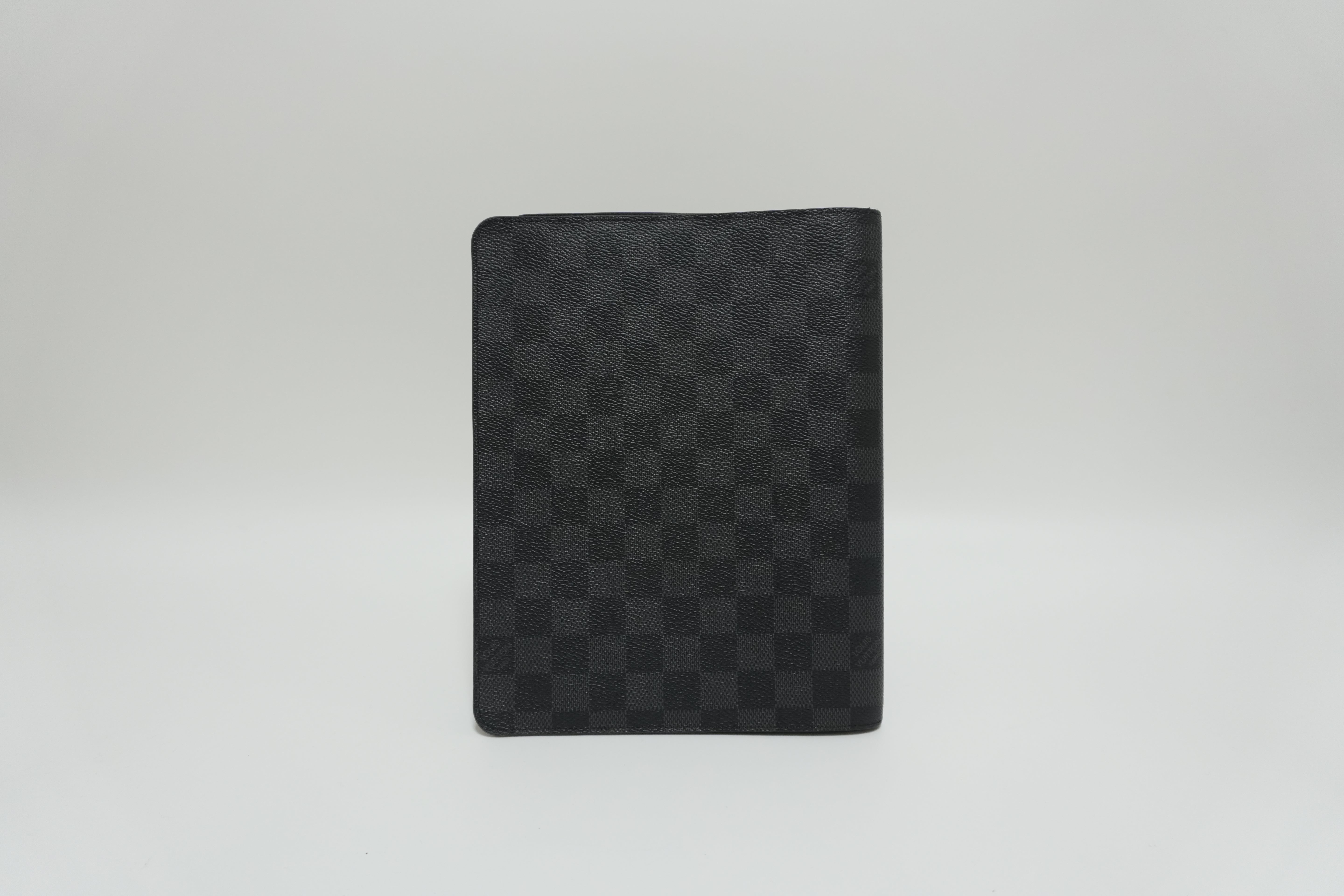 Louis Vuitton Damier Graphite Desk Agenda Used