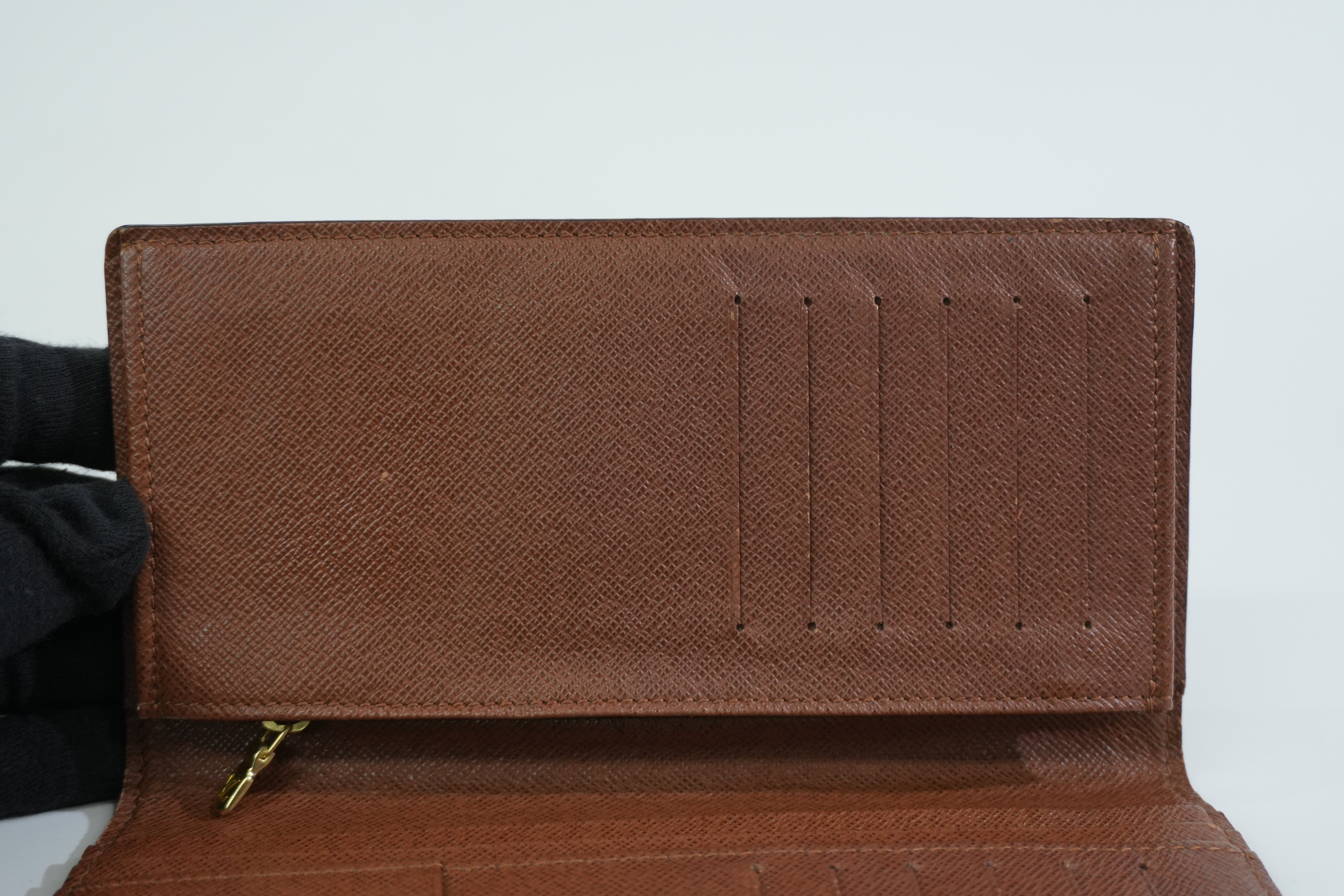 Pre-owned Louis Vuitton Monogram Long Wallet
