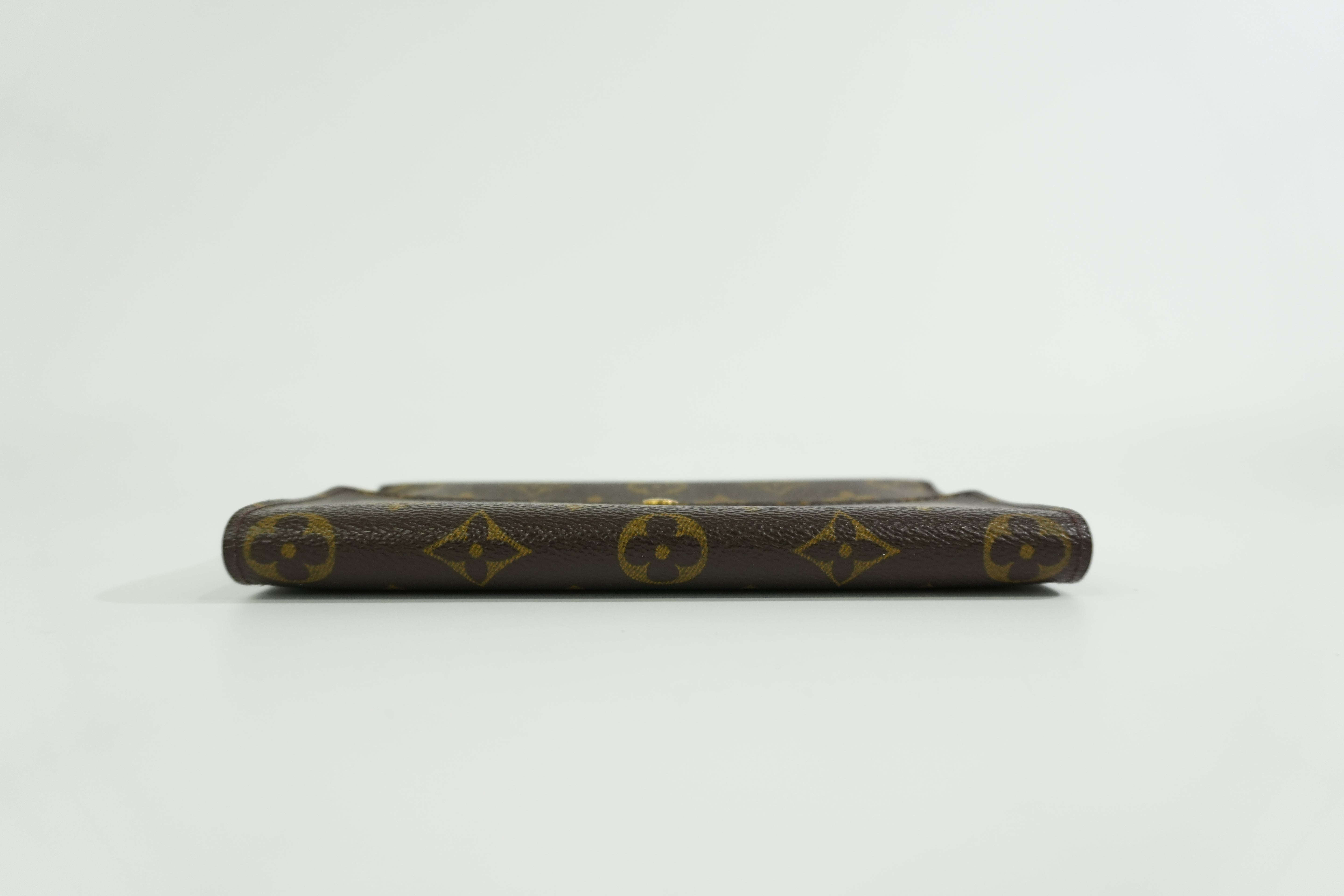 Pre-owned Louis Vuitton Monogram Trifold Long Wallet